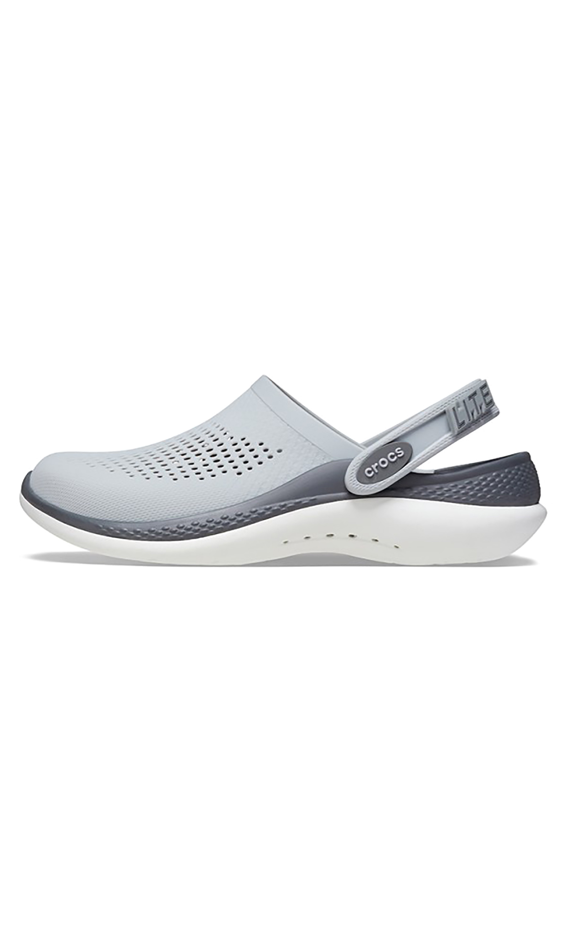 Crocs Unisex Grey Literide 360 Perforated Clogs-women-shoes-flipflopsandslides-image-2