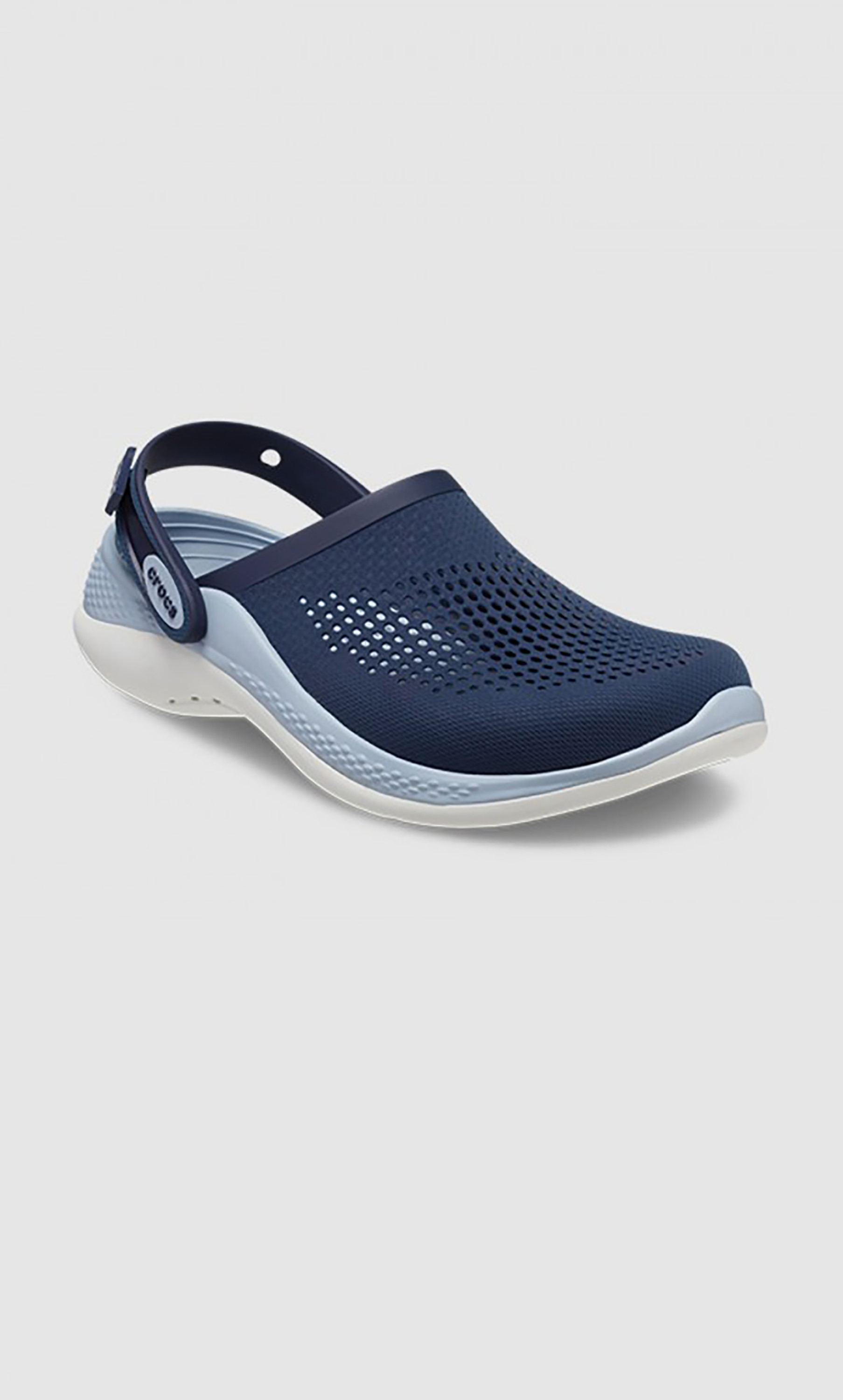 Crocs Unisex Navy Blue Literide 360 Perforated Clogs-men-shoes-sandals-image-4