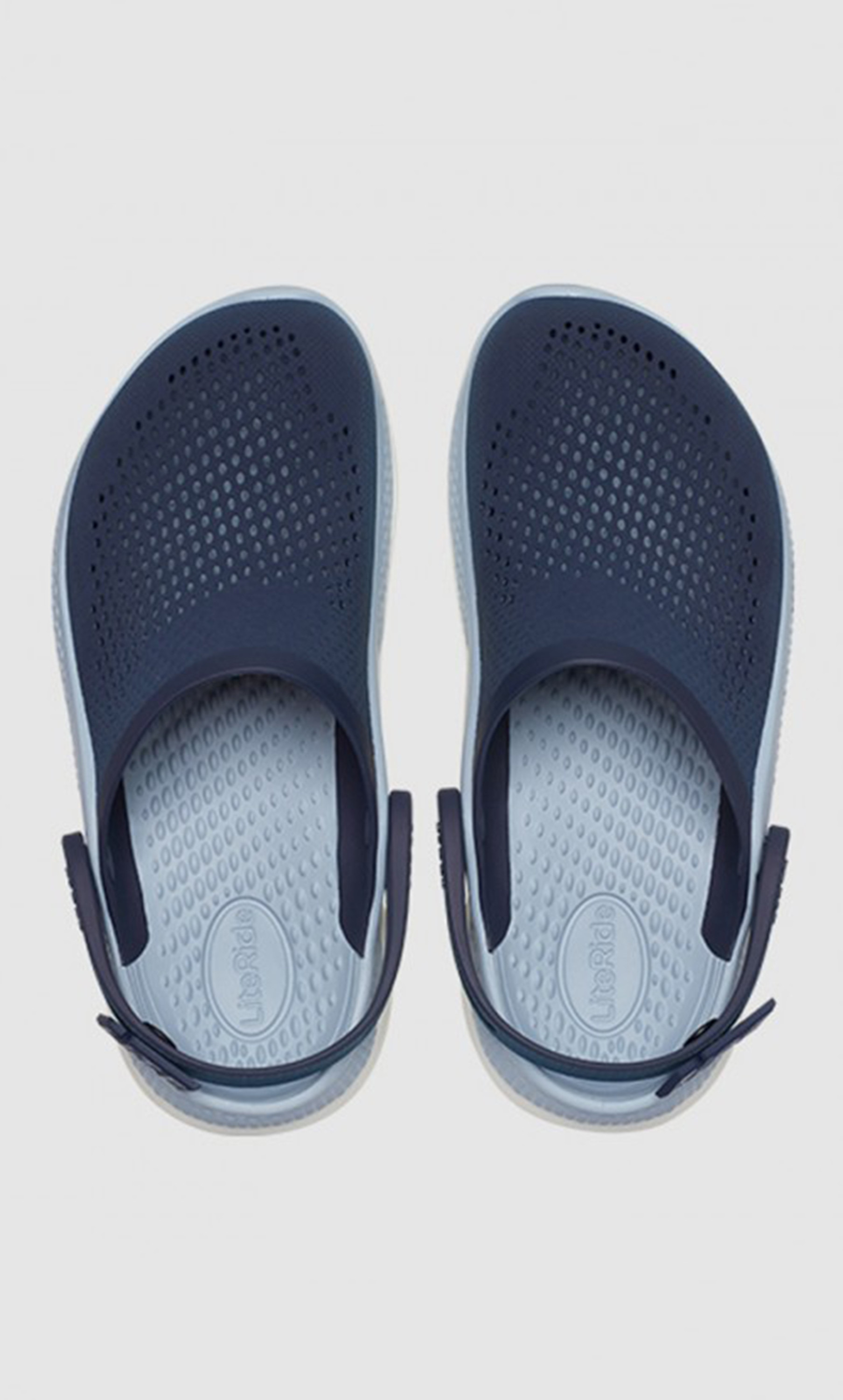 Crocs Unisex Navy Blue Literide 360 Perforated Clogs-men-shoes-sandals-image-6