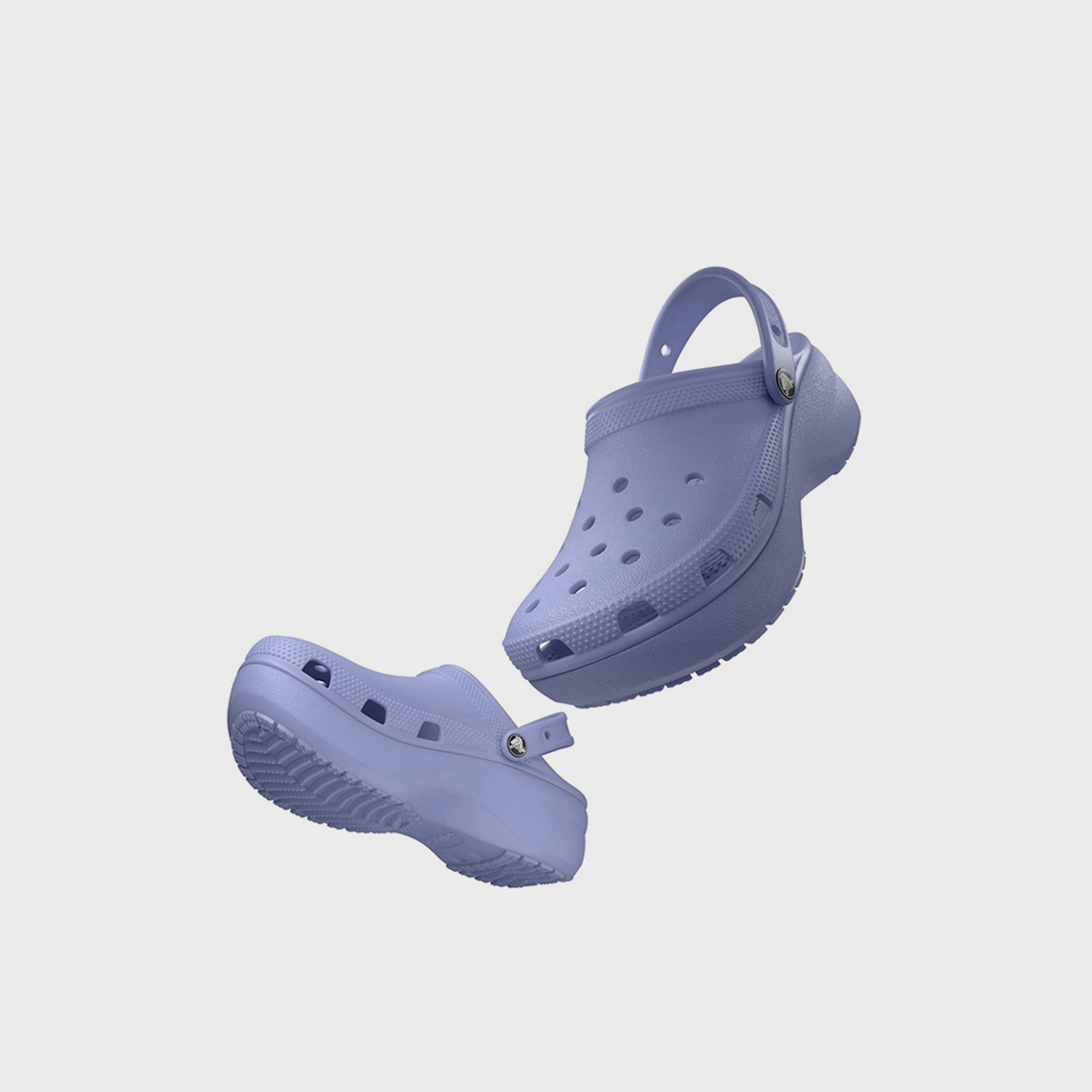 Crocs Women's Slip On Classic Platform Clogs | 206750-453-women-shoes-flipflopsandslides-image-5