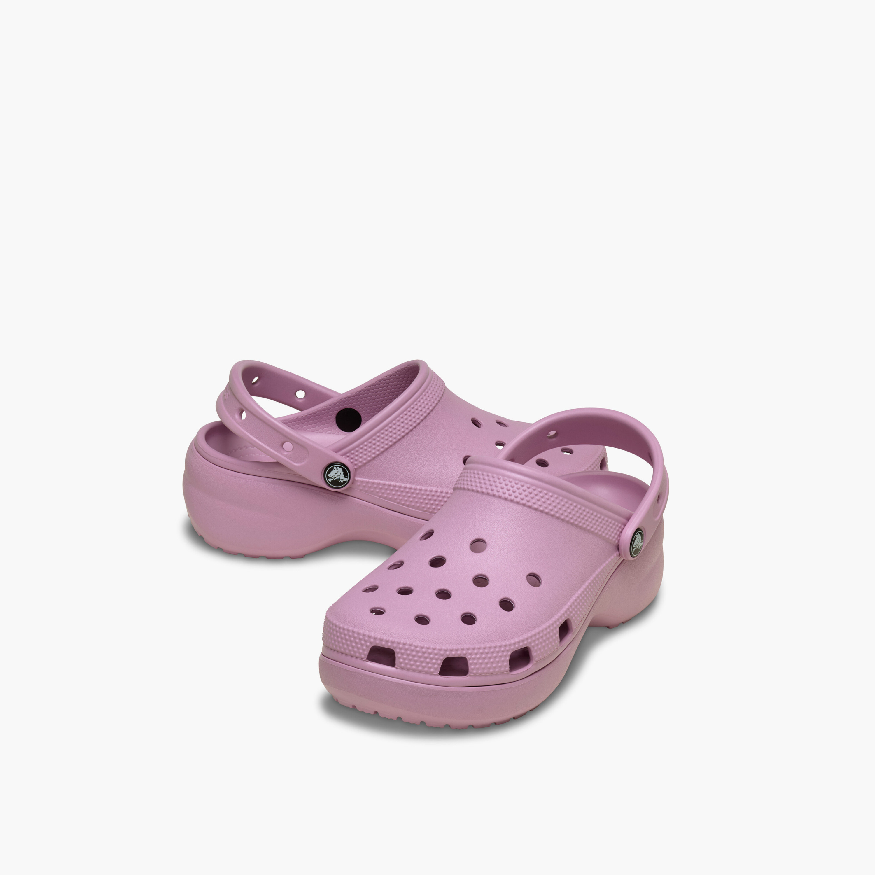 كروكس - حذاء  نسائي سهل الارتداء بتصميم كلاسيكي بمنصة W | 206750-5BX-girls-shoes-sandals-image-1