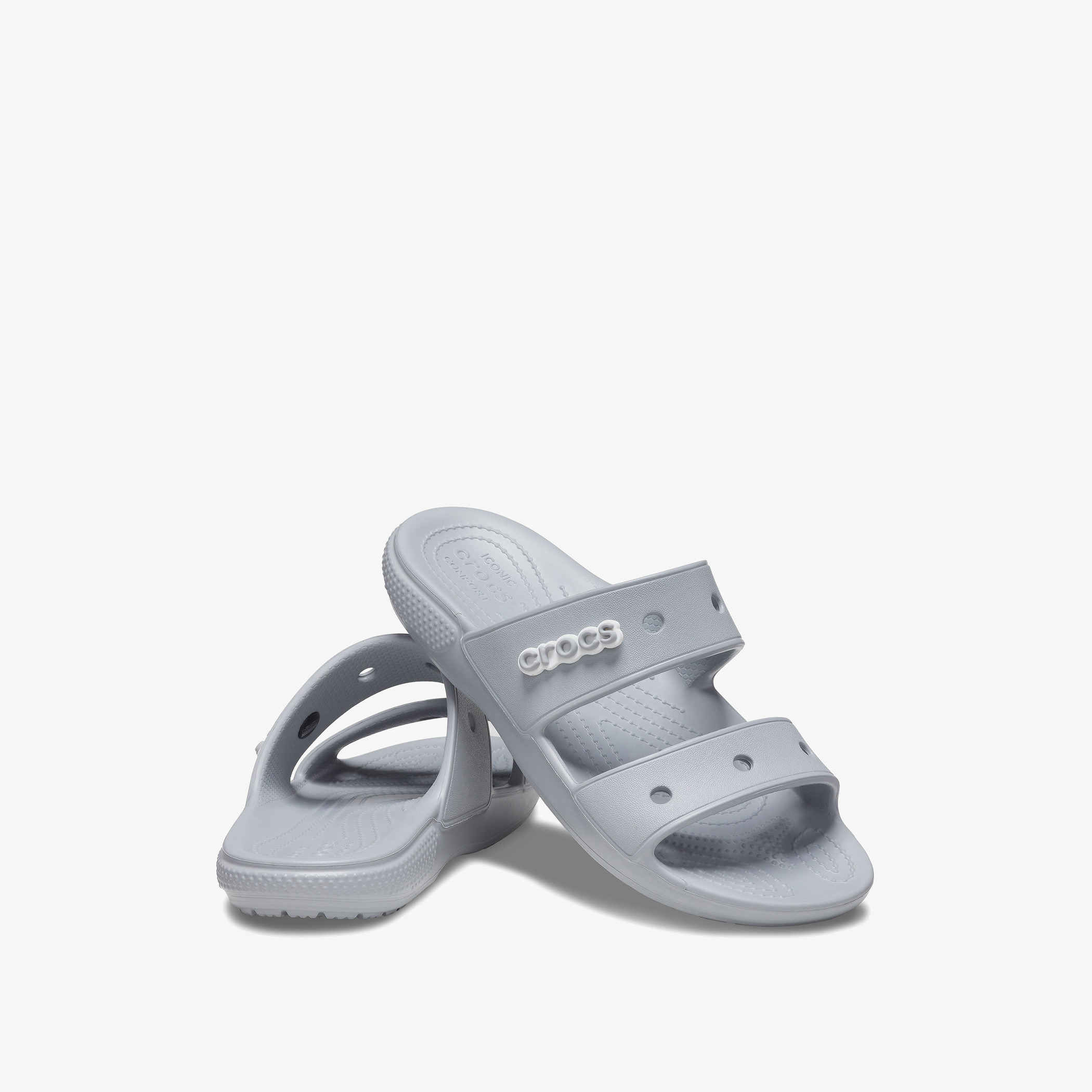 Open toe shop crocs