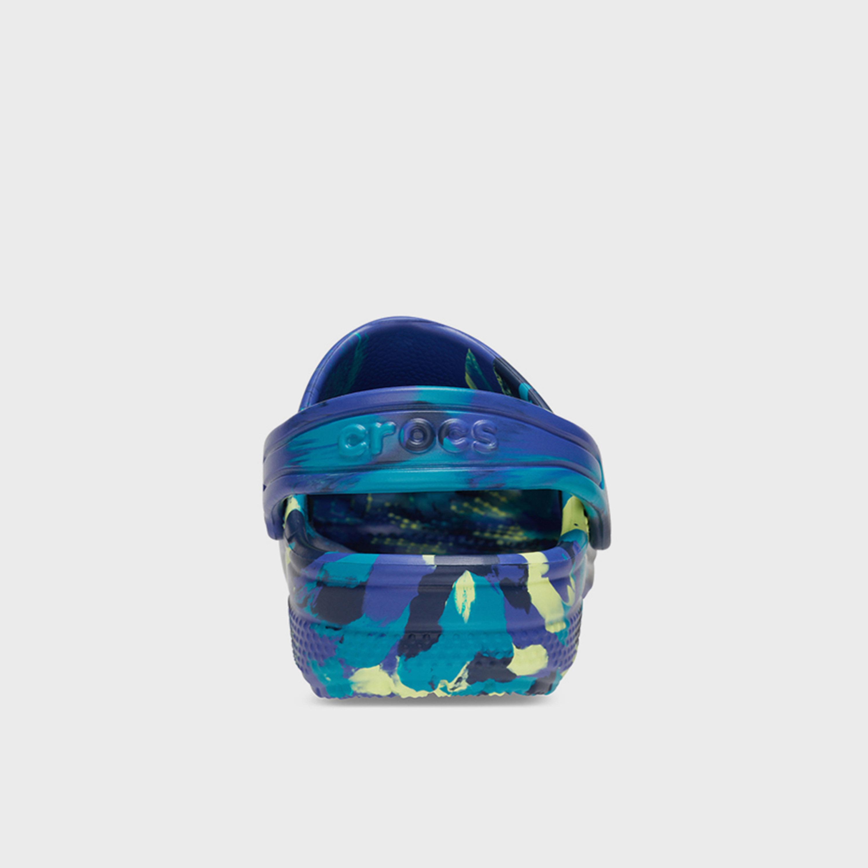 Crocs Boy's Back Strap Classic Marbled Clogs | 206838-4RR-boys-shoes-flipflopsandslides-image-4