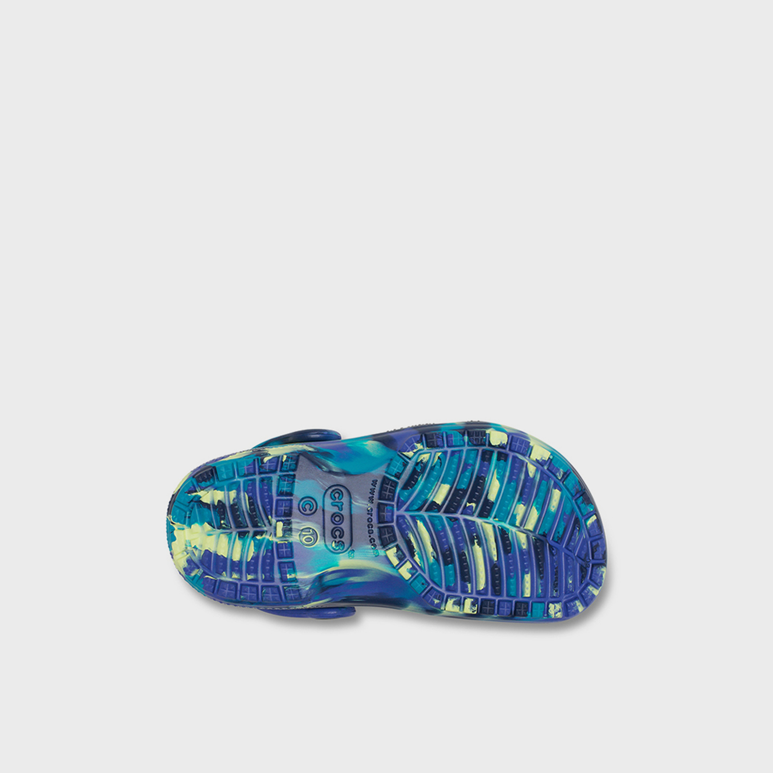 Crocs Boy's Back Strap Classic Marbled Clogs | 206838-4RR-boys-shoes-flipflopsandslides-image-5