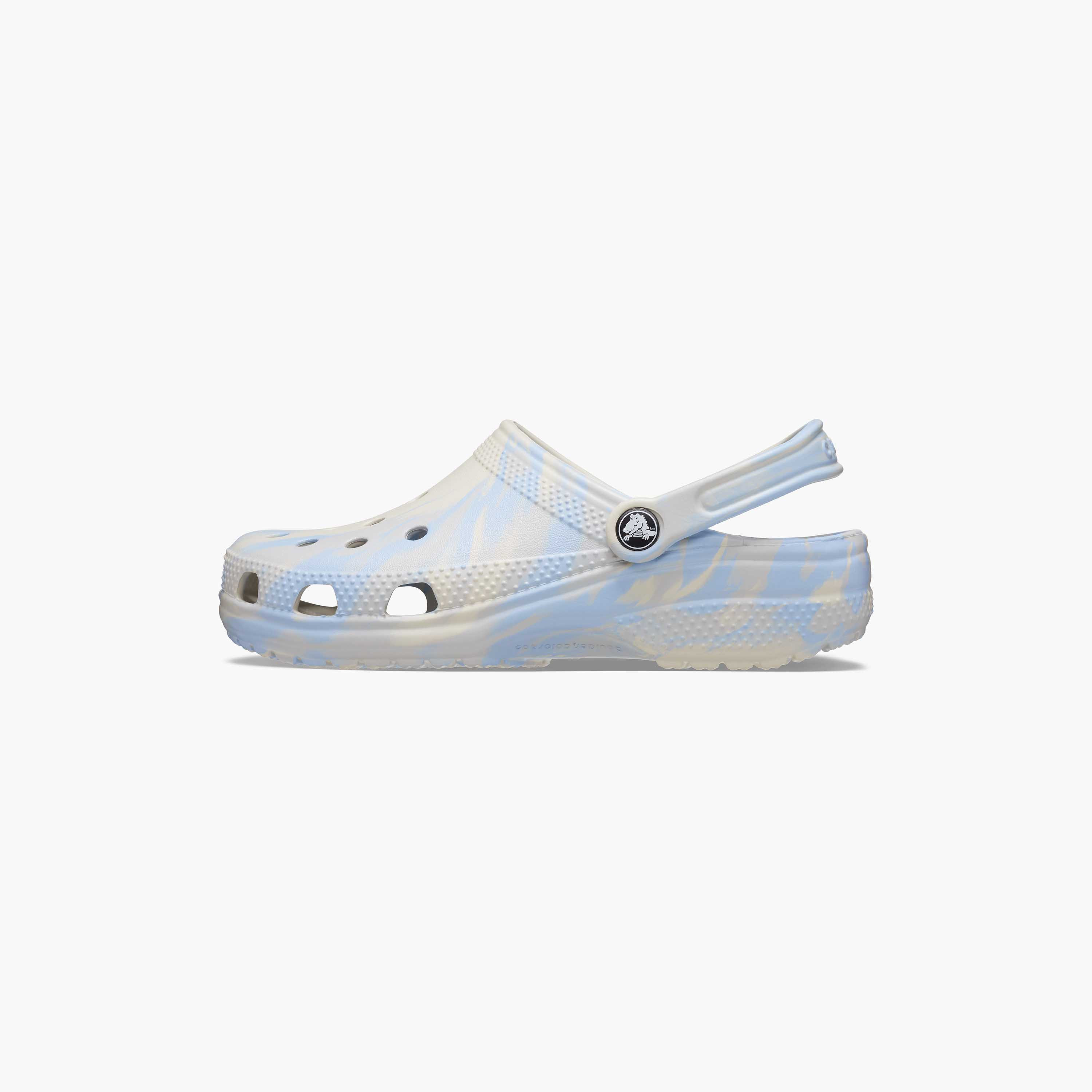 Chambray tie dye discount crocs