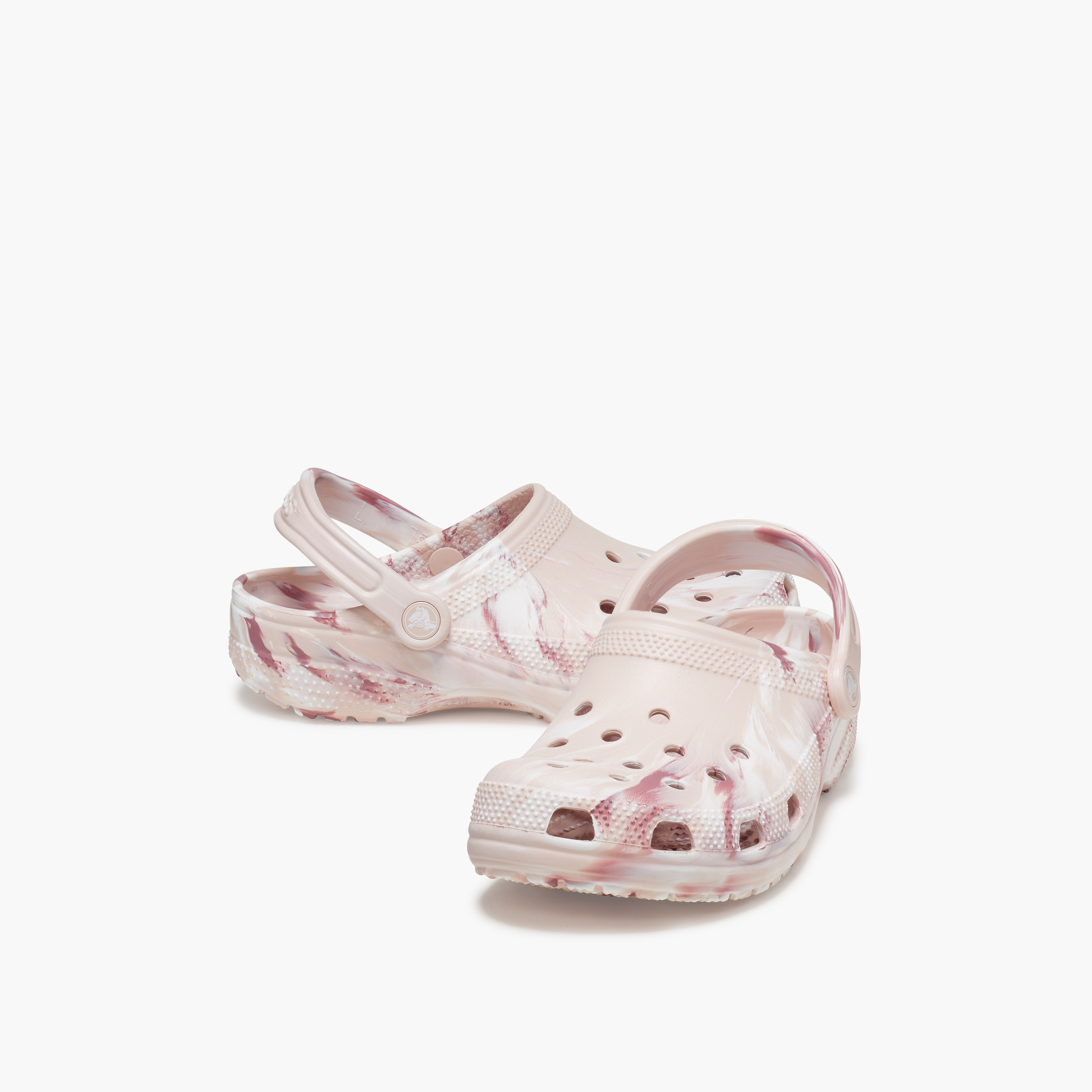 Crocs Women's Slip On Classic Marbled Clogs | 206867-6WS-women-shoes-flipflopsandslides-image-1
