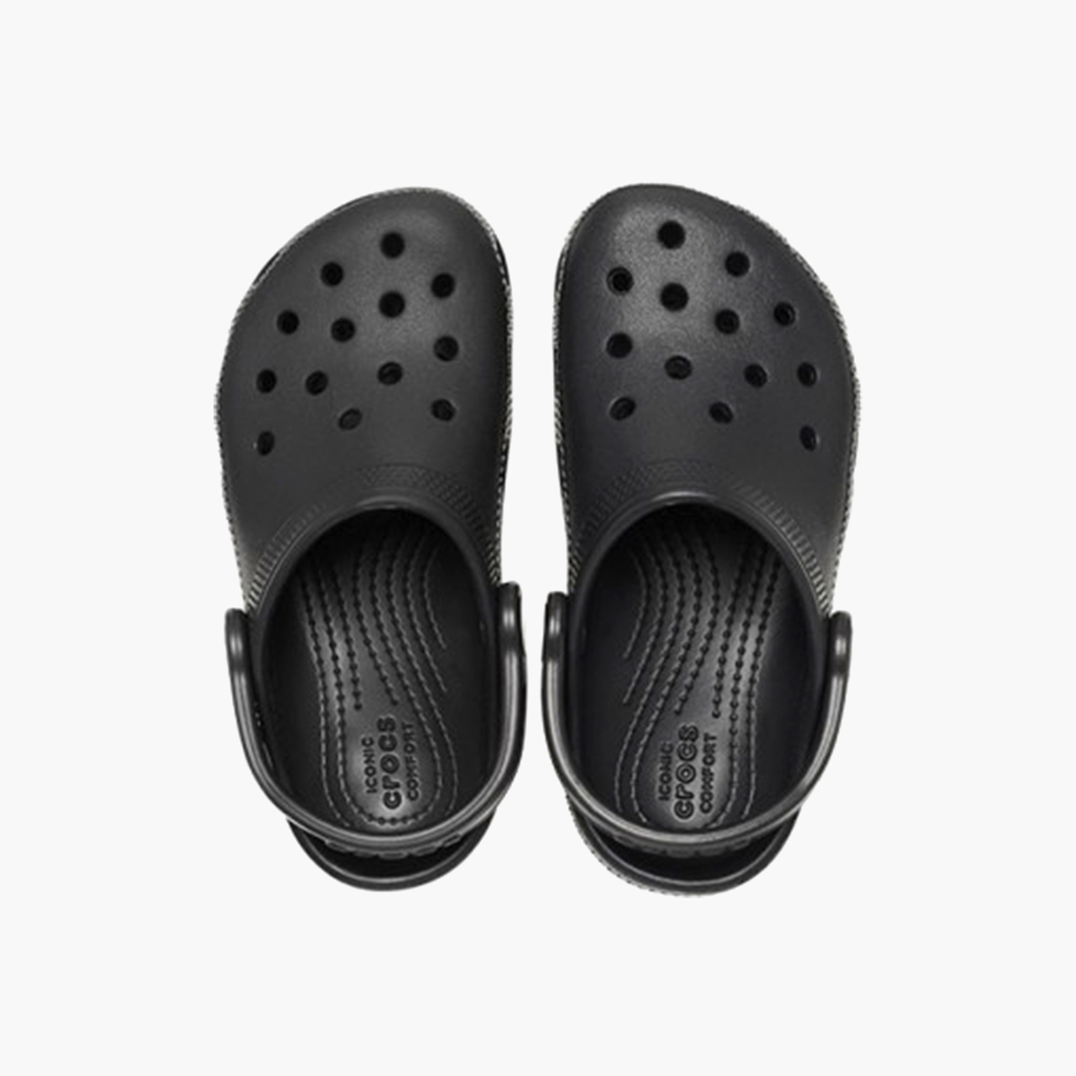 قباقيب كروكس كلاسيك أسود بمقدمة دائرية دائري للأطفال-boys-shoes-sandals-image-3