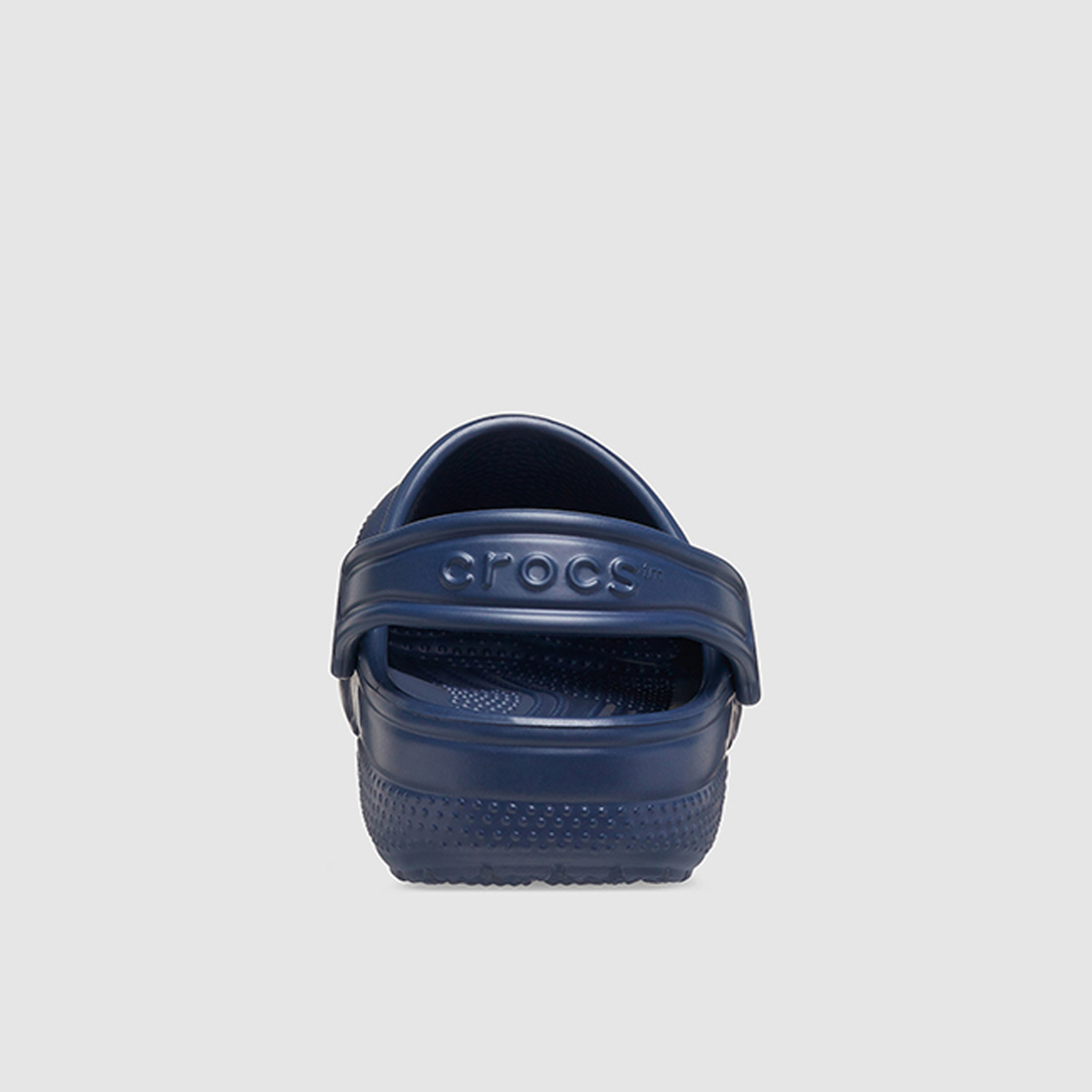 Crocs Toddler Navy Blue Round Toe Cut Out Detail Classic Clogs-girls-shoes-sandals-image-5
