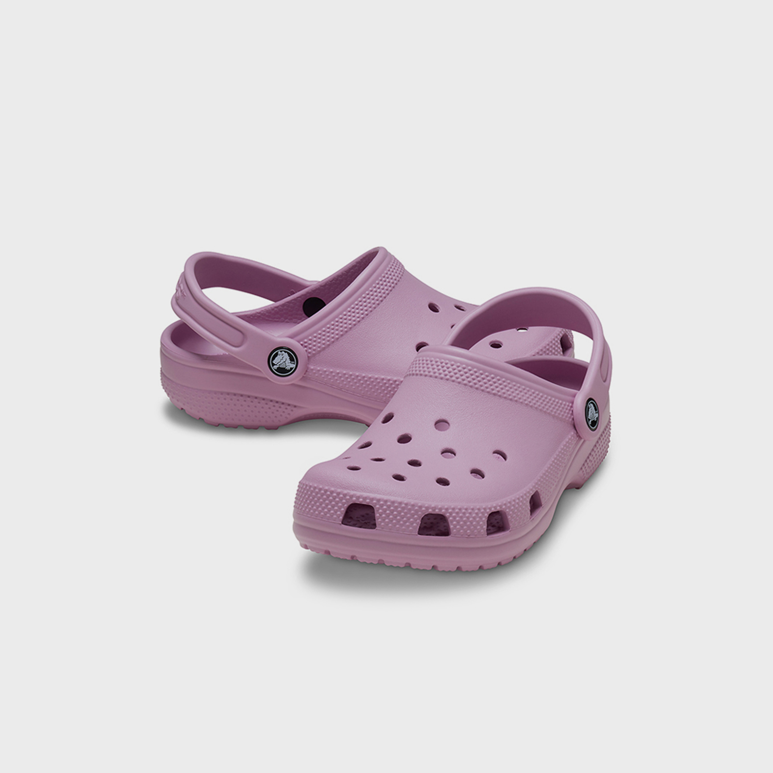 Crocs Kids Slip-On Classic Clogs|206990-5BX-women-shoes-flats-slides-image-1