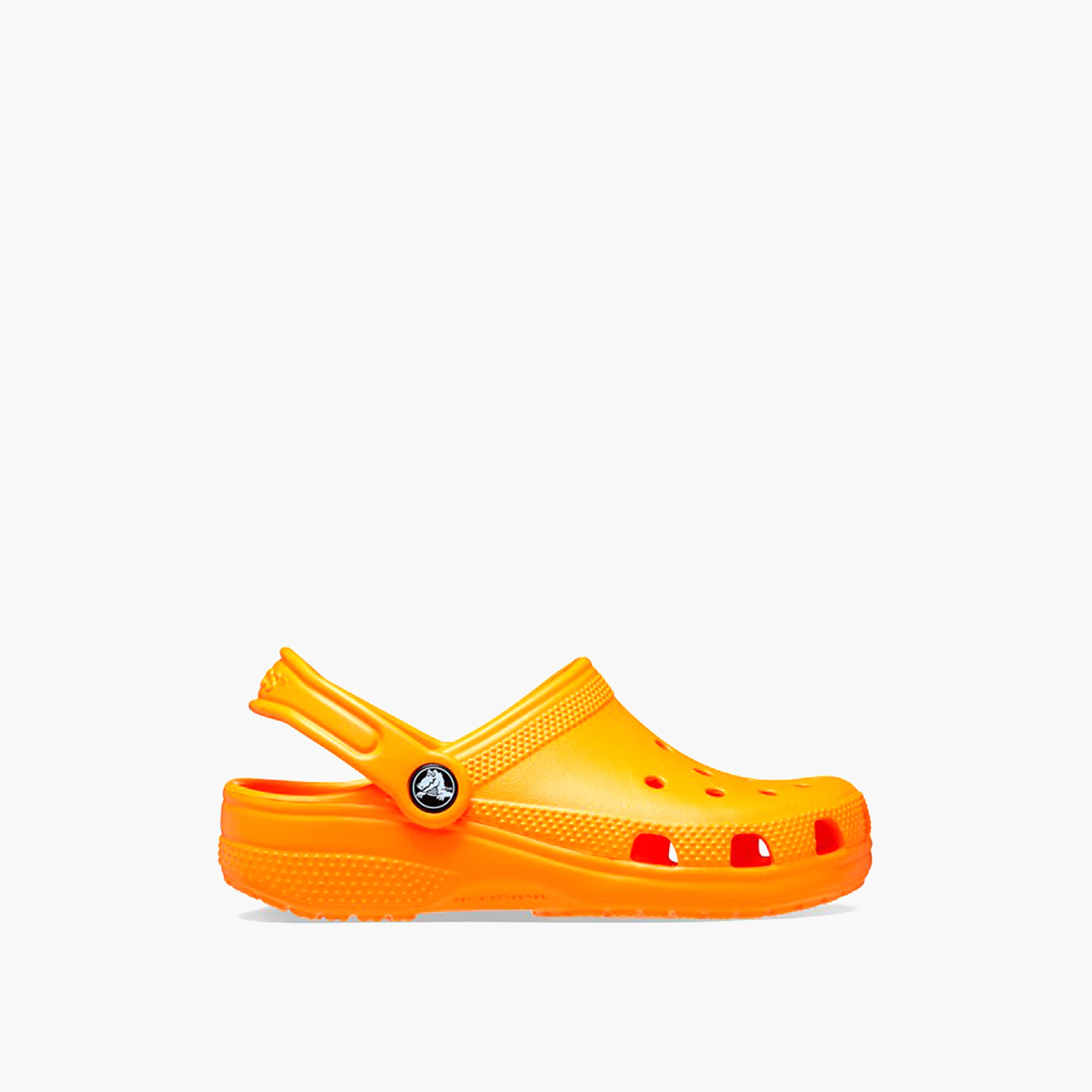 Crocs Toddler Orange Round Toe Cut Out Detail Classic Clogs-baby-boys-shoes-sandals-image-4