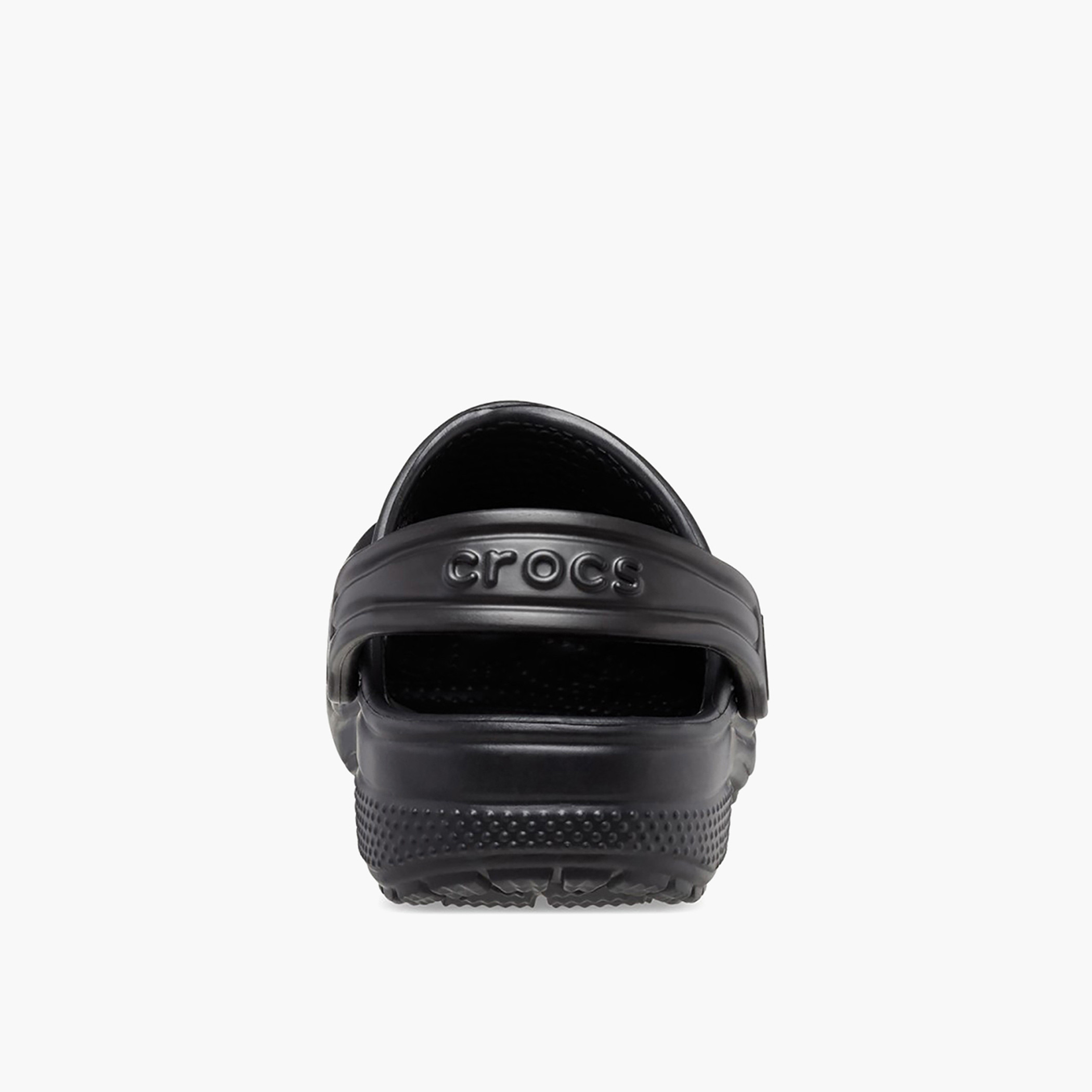 Crocs Kids Black Round Toe Classic Clogs-girls-shoes-sandals-image-7