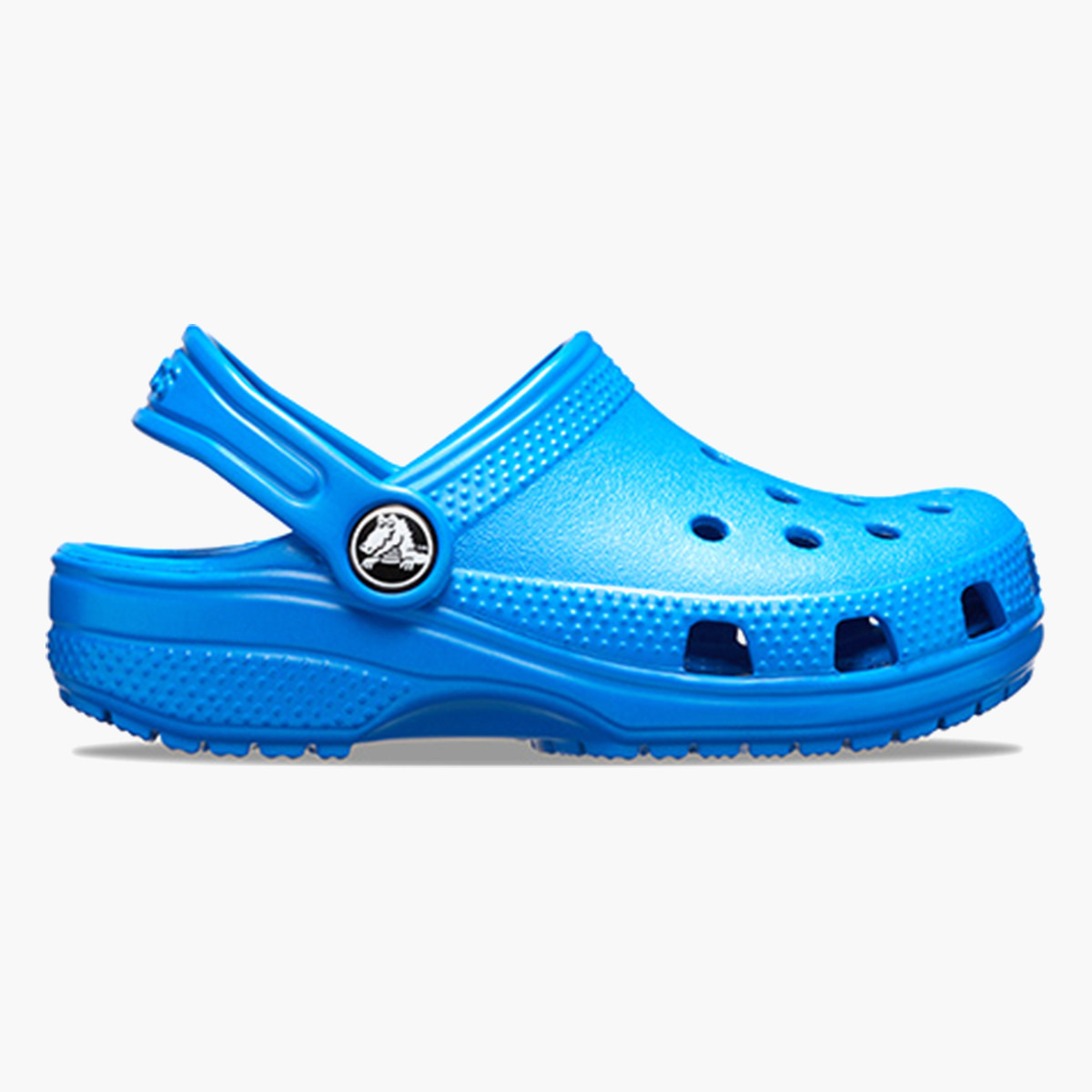 Crocs Kids Blue Round Toe Classic Clogs-boys-shoes-sandals-image-3