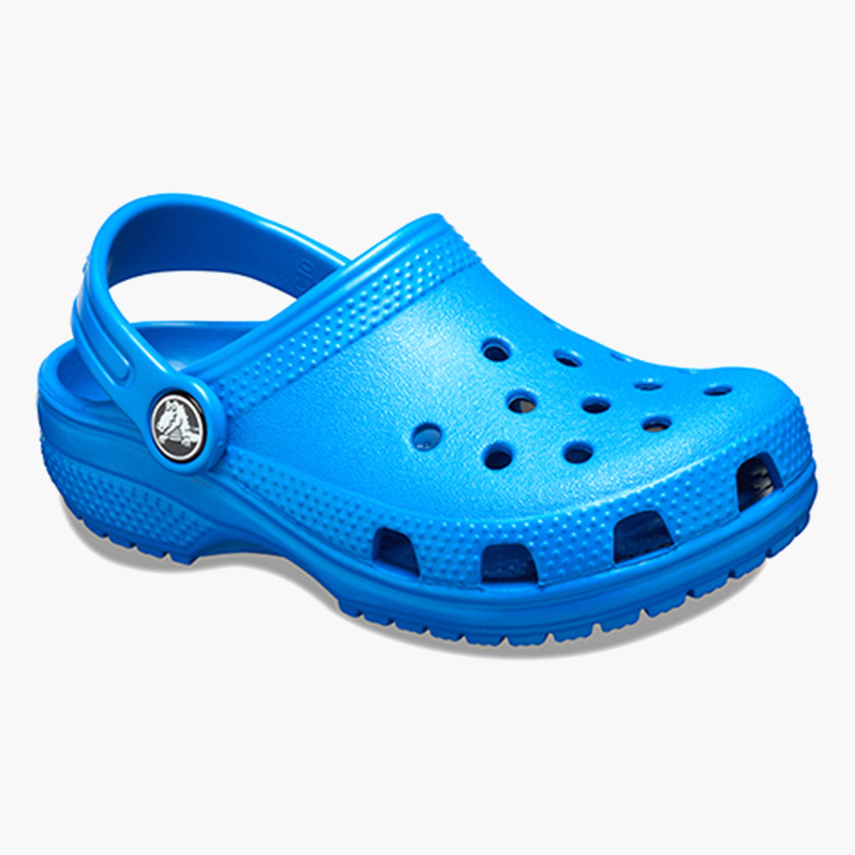 Crocs Kids Blue Round Toe Classic Clogs-boys-shoes-sandals-image-4