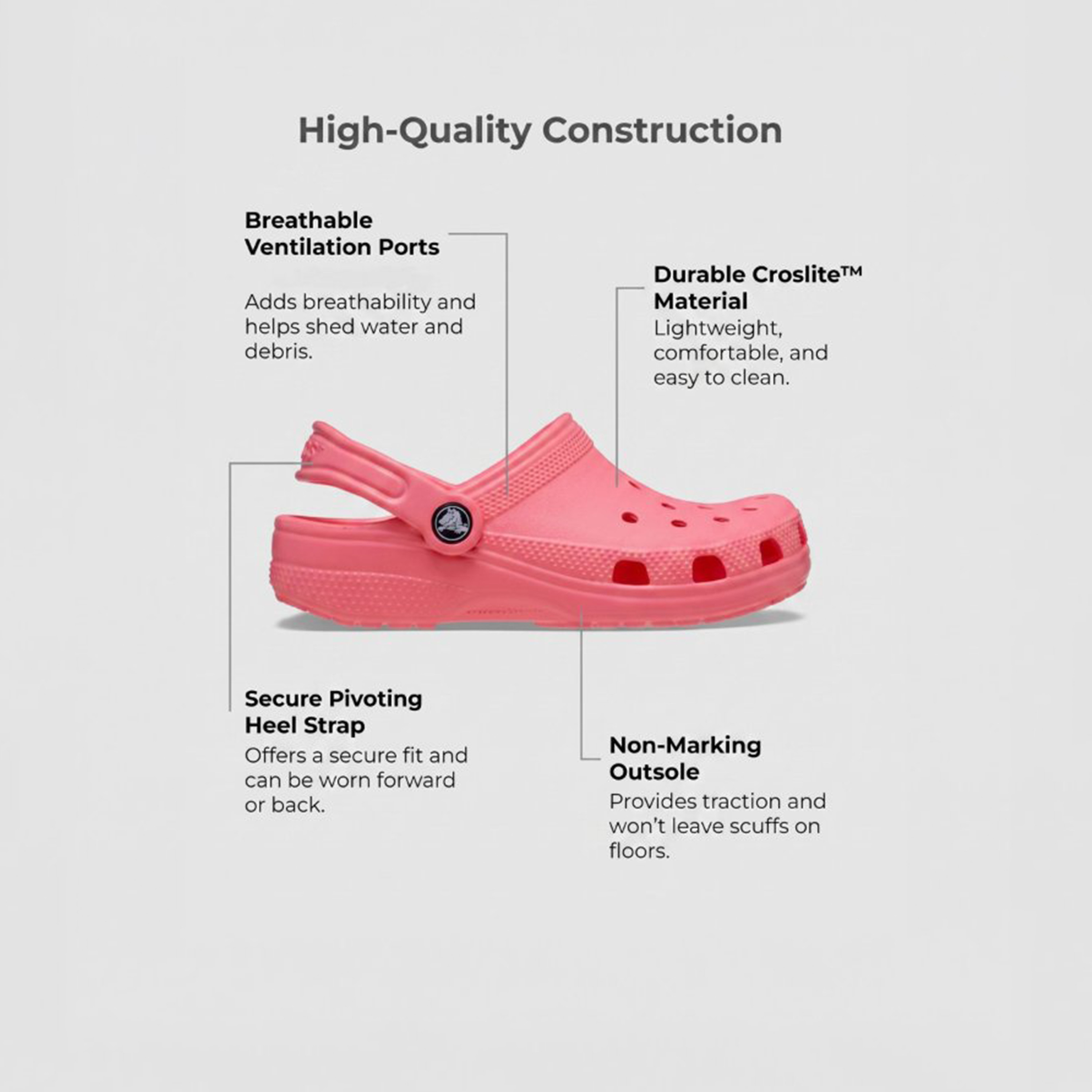 Crocs Kid's Back Strap Classic Clogs | 206991-6UI-boys-shoes-flipflopsandslides-image-7