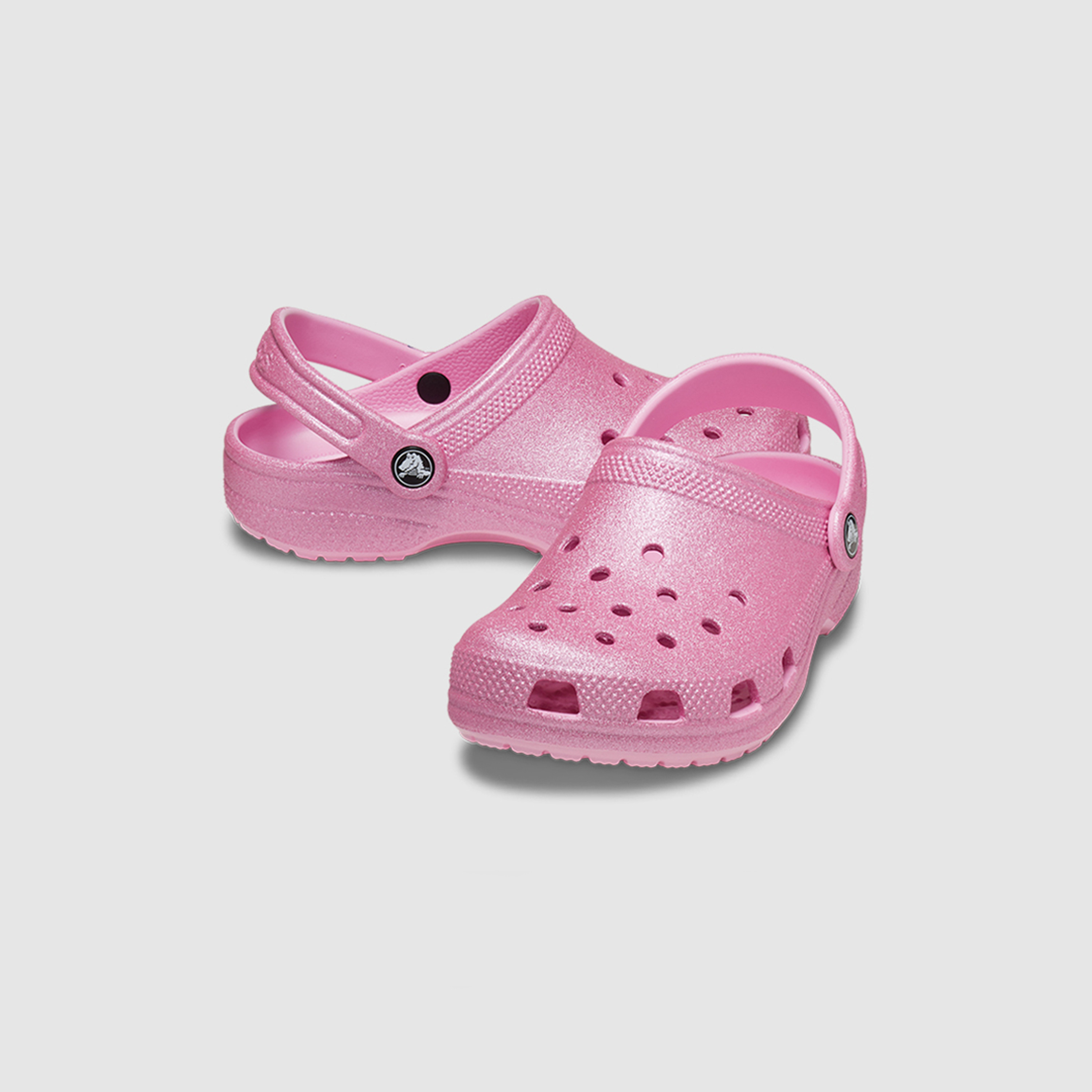 كروكس حذاء كلاسيكي لامع سهل الارتداء للبنات | 206992-6XE-women-shoes-sandals-flats-image-1