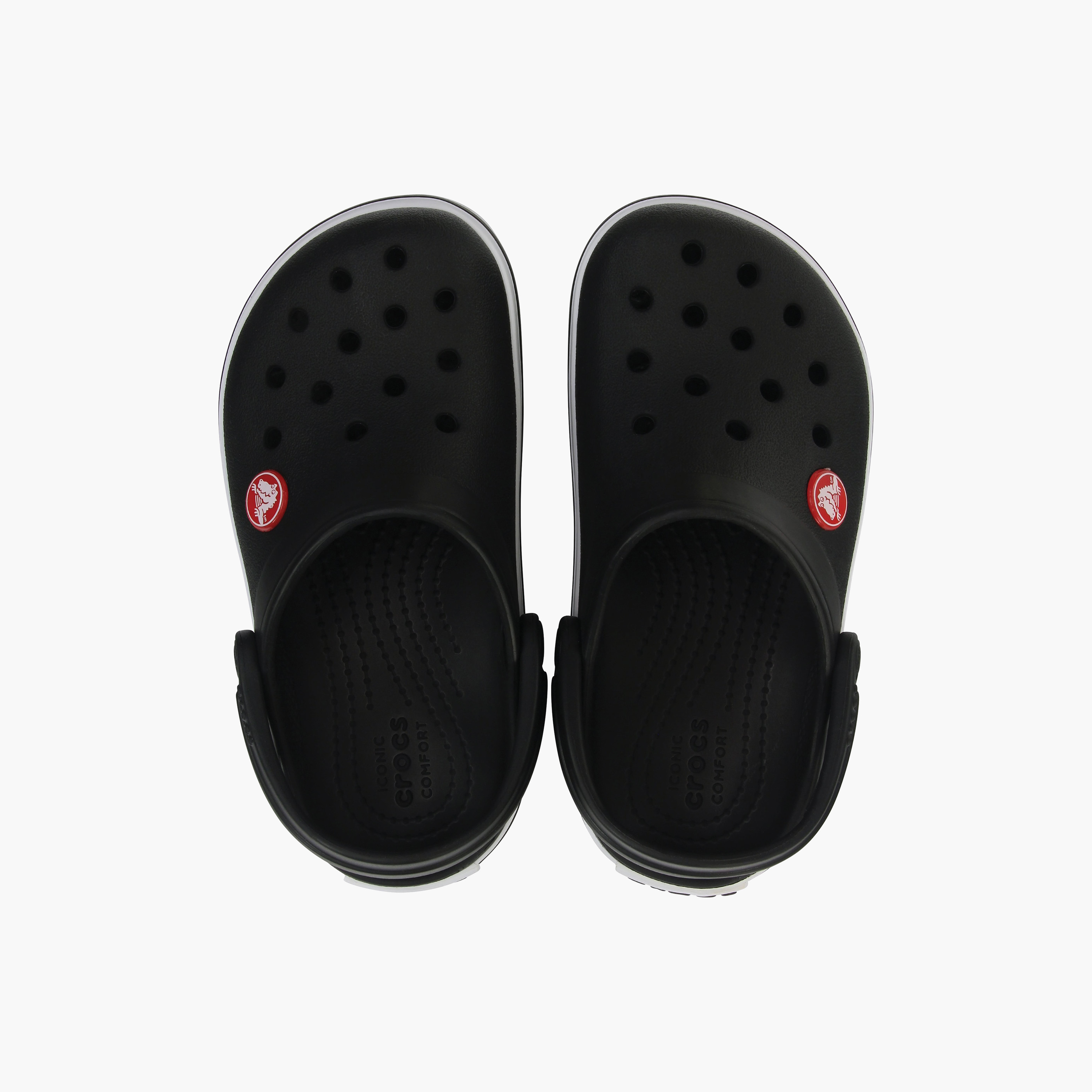 Crocs Toddlers Crocband Cut Out Detail Clogs with Back Strap | 207005-001-women-shoes-sandals-flats-image-5