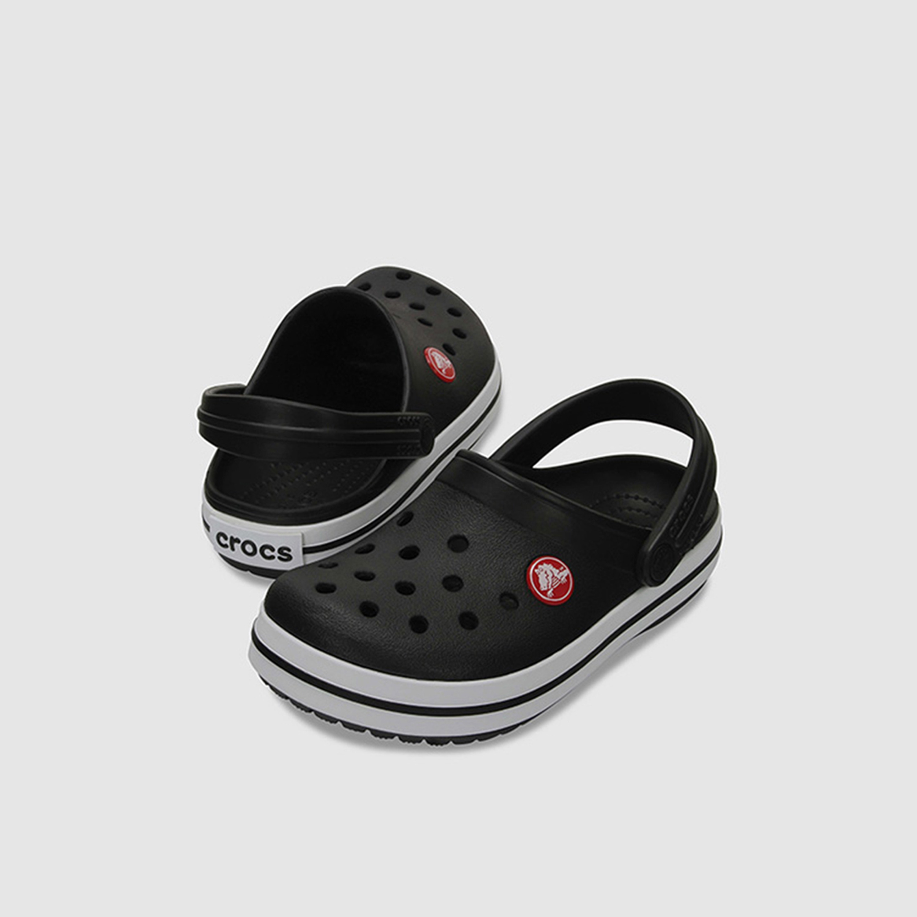 Crocs Kids Back Strap Crocband Clogs | 207005-001-boys-shoes-flipflopsandslides-image-1