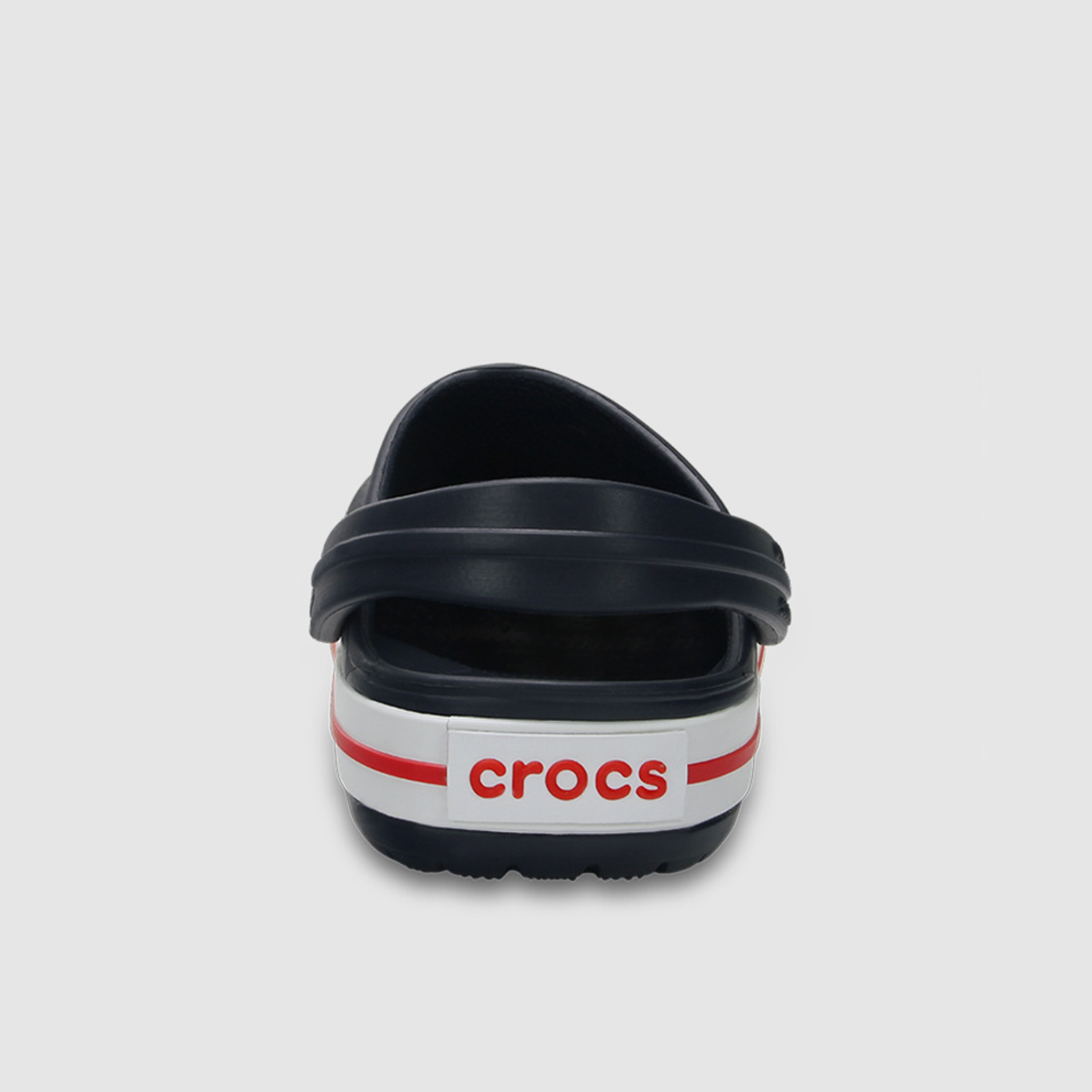 Crocs Toddler Navy Blue Round Toe Cut Out Detail Crocband Clogs-baby-boys-shoes-sandals-image-3