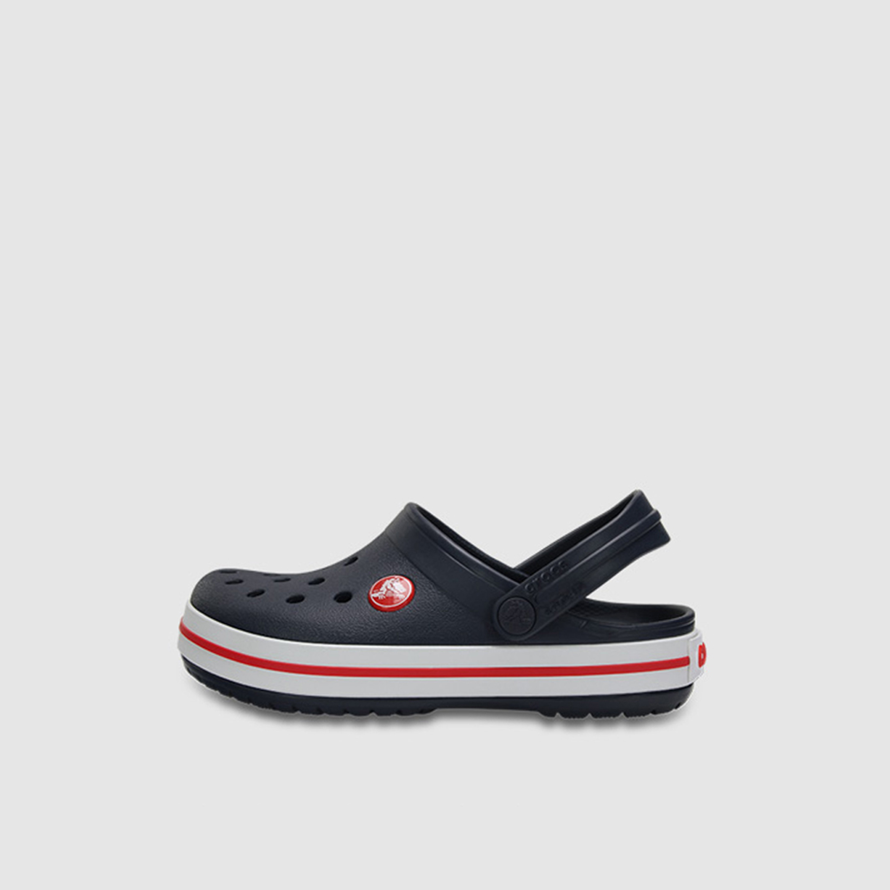 Crocs Toddler Navy Blue Round Toe Cut Out Detail Crocband Clogs-baby-boys-shoes-sandals-image-5