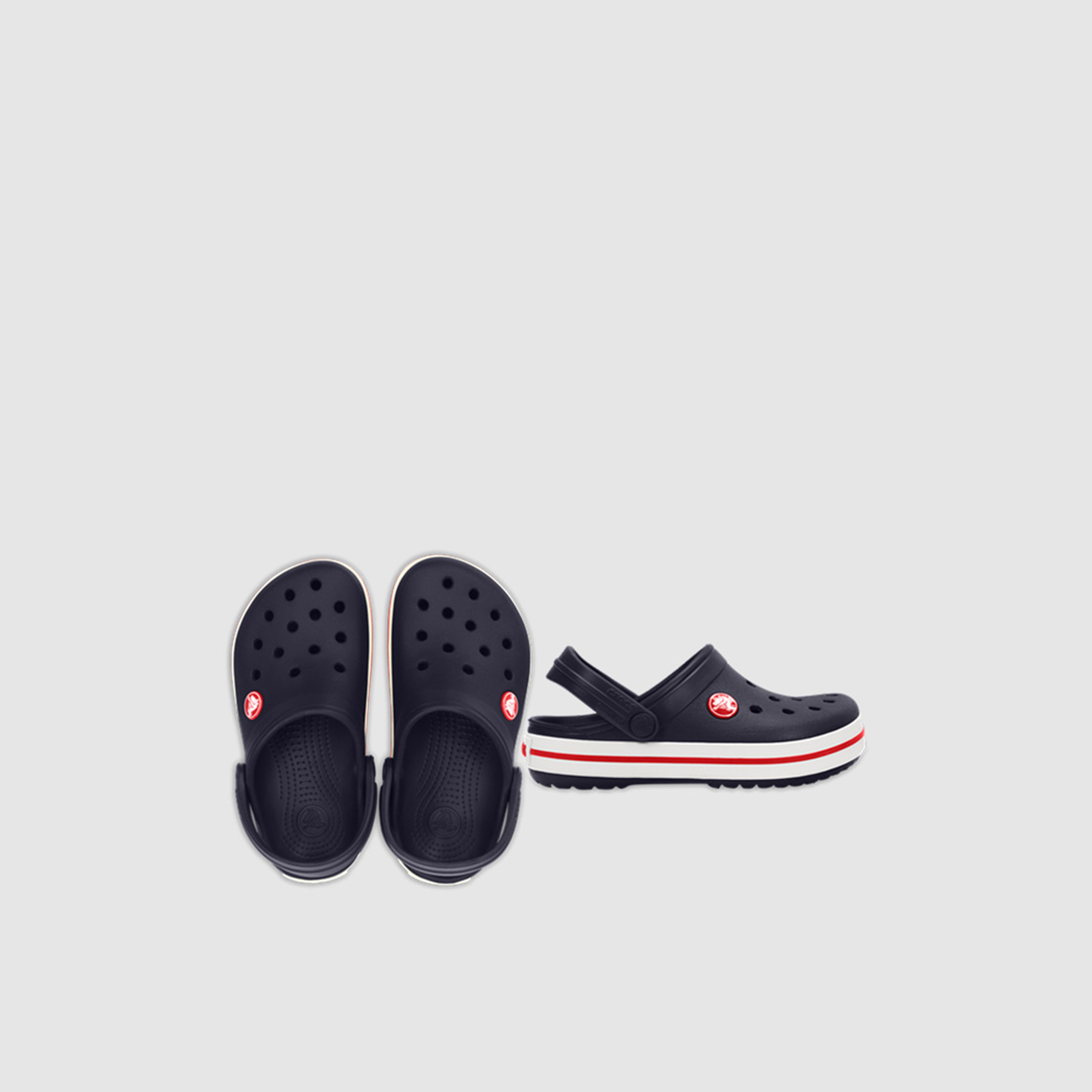 قباقيب كروكس كركبند أزرق كحلي بمقدمة دائرية دائري للأطفال-baby-boys-shoes-sandals-image-12