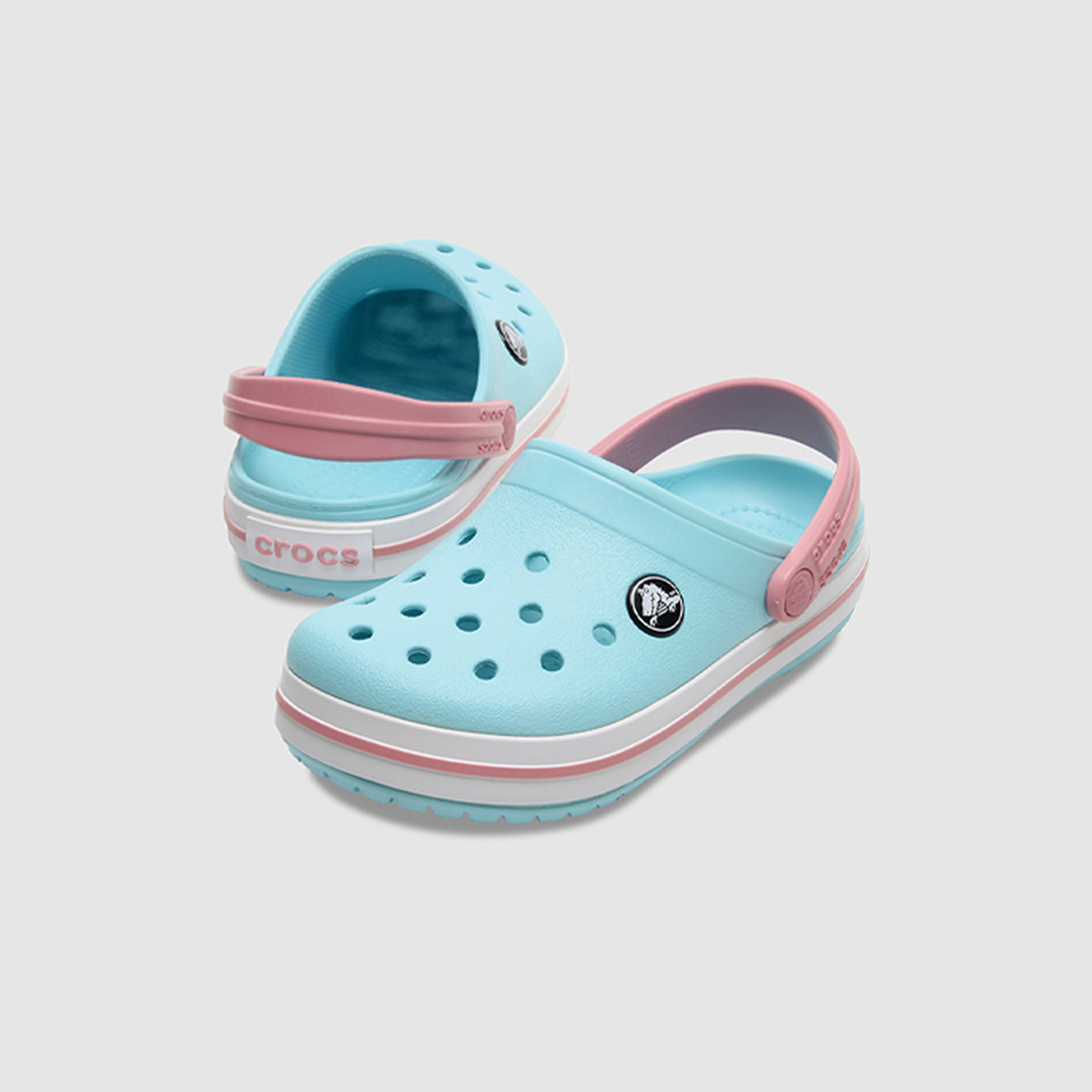 Crocs Kids Slip-On Crocband Clogs|207005-4S3-girls-shoes-sandals-image-1