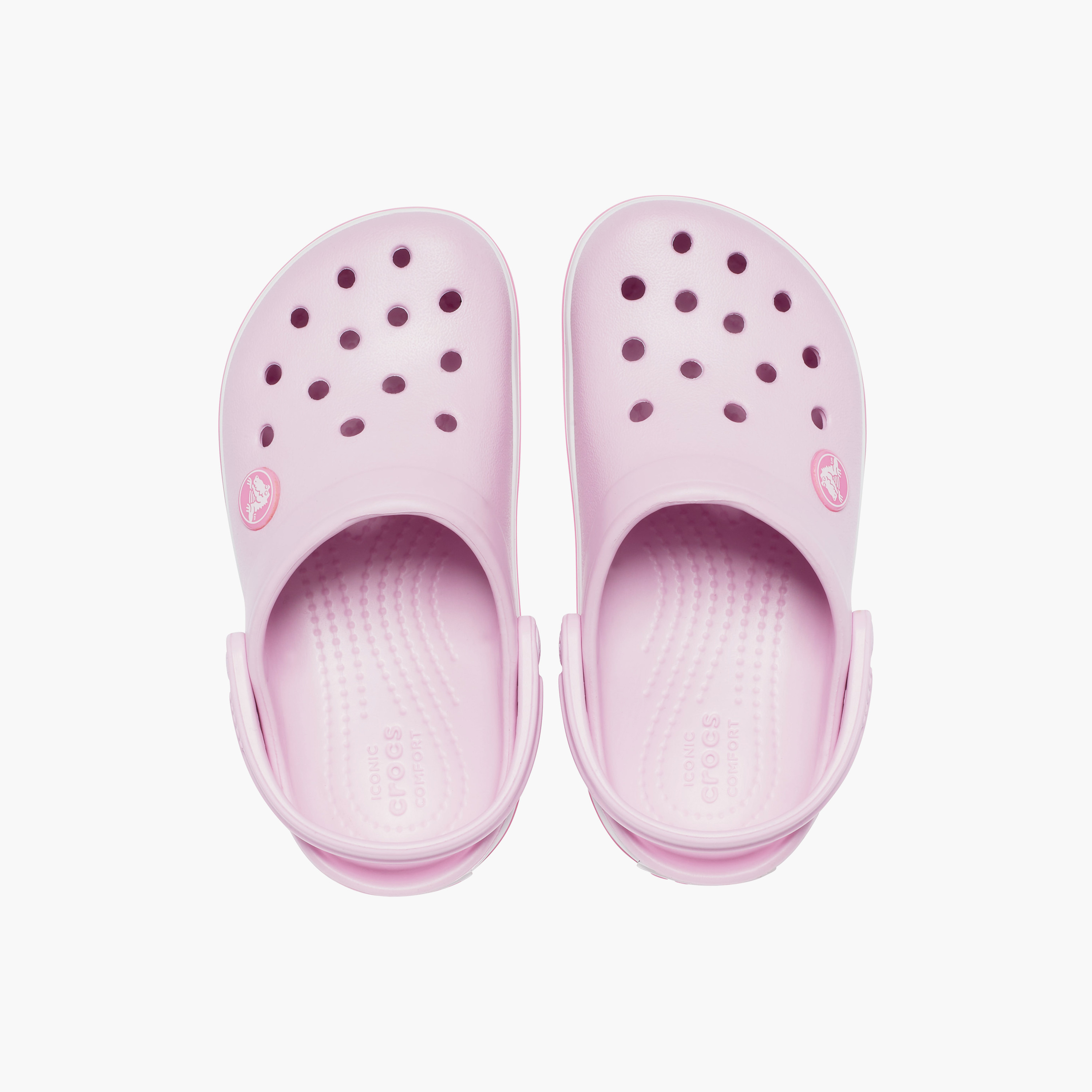  207005-001 | قبقاب كروكبيند من كروكس للأطفال مزين بفتحات مع حزام خلفي-women-shoes-sandals-flats-image-11