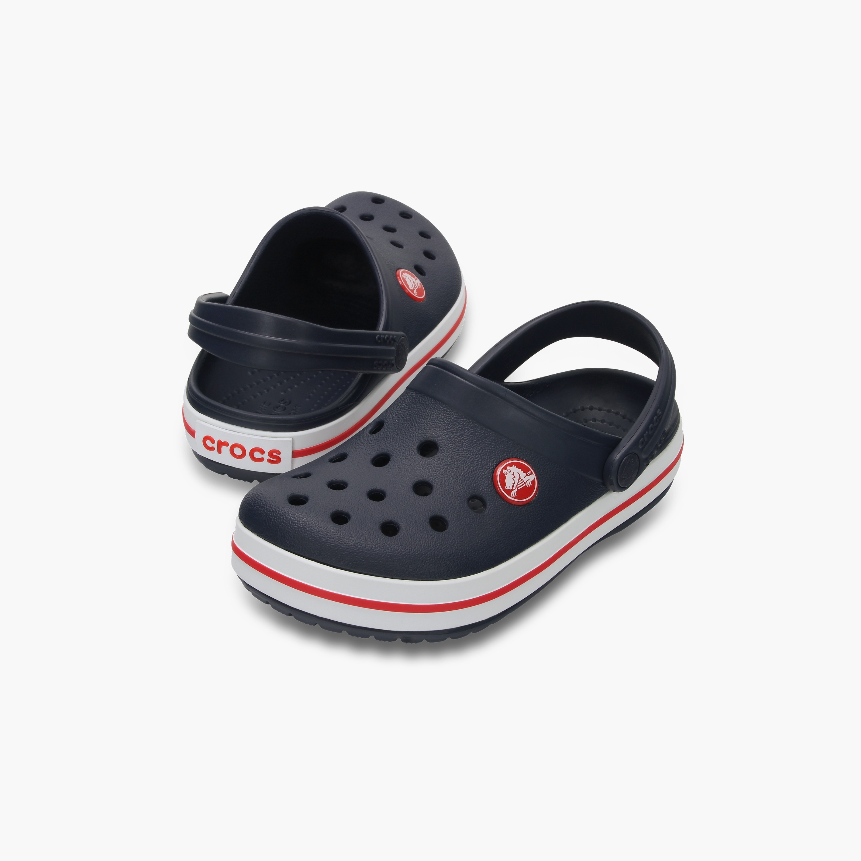 قباقيب كروكس كركبند أزرق كحلي بمقدمة دائرية للأطفال-boys-shoes-sandals-image-7