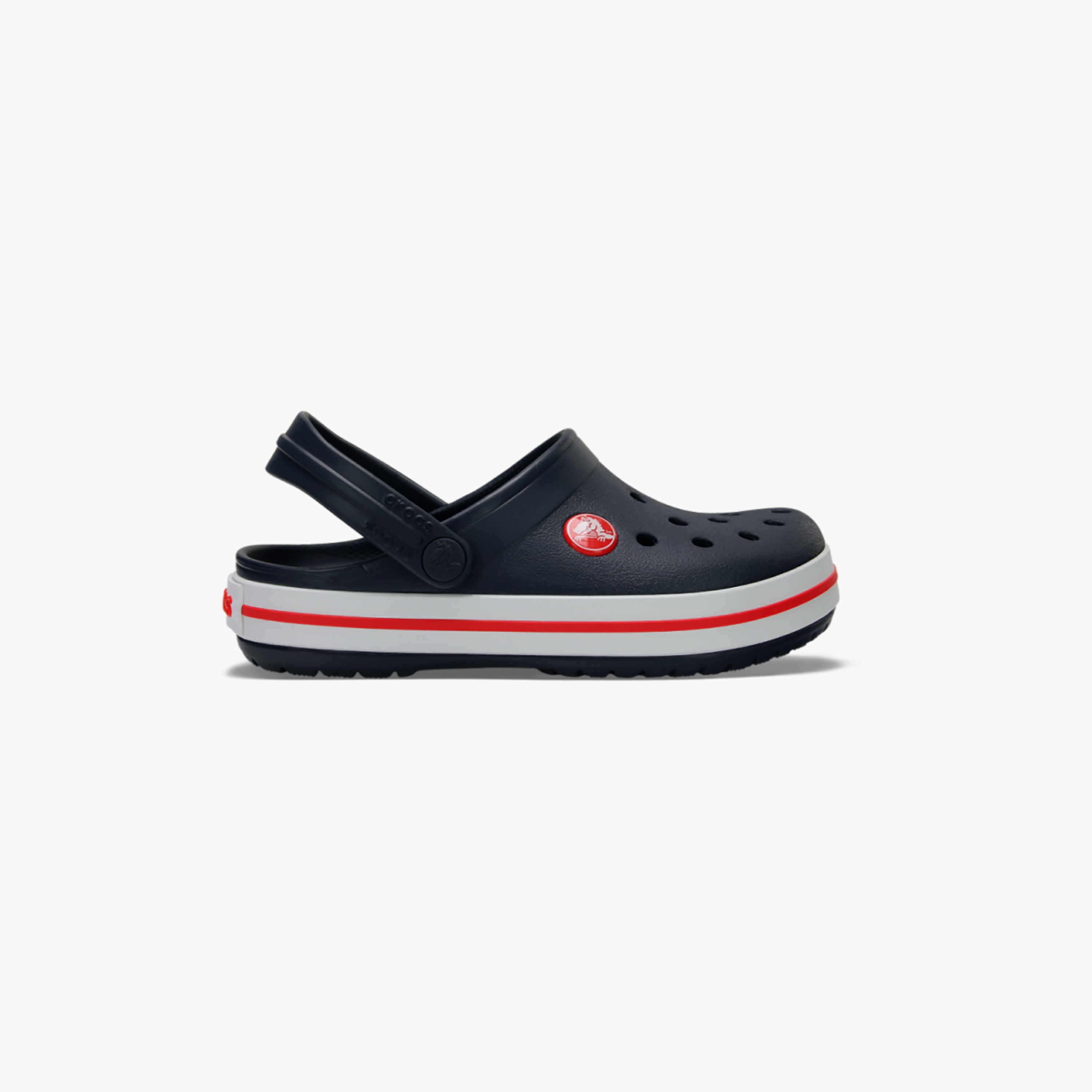 Crocs Kids Navy Blue Round Toe Crocband Clogs-boys-shoes-sandals-image-5