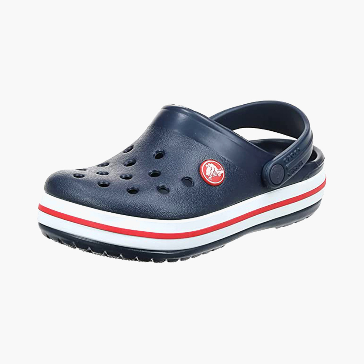 قباقيب كروكس كركبند أزرق كحلي بمقدمة دائرية للأطفال-boys-shoes-sandals-image-1