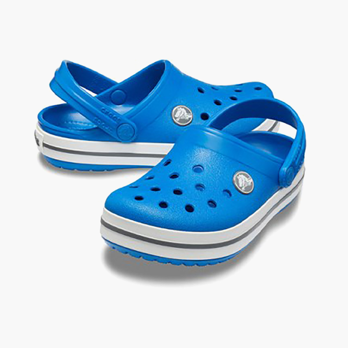 Crocs Kids Blue Round Toe Crocband Clogs-boys-shoes-sandals-image-1