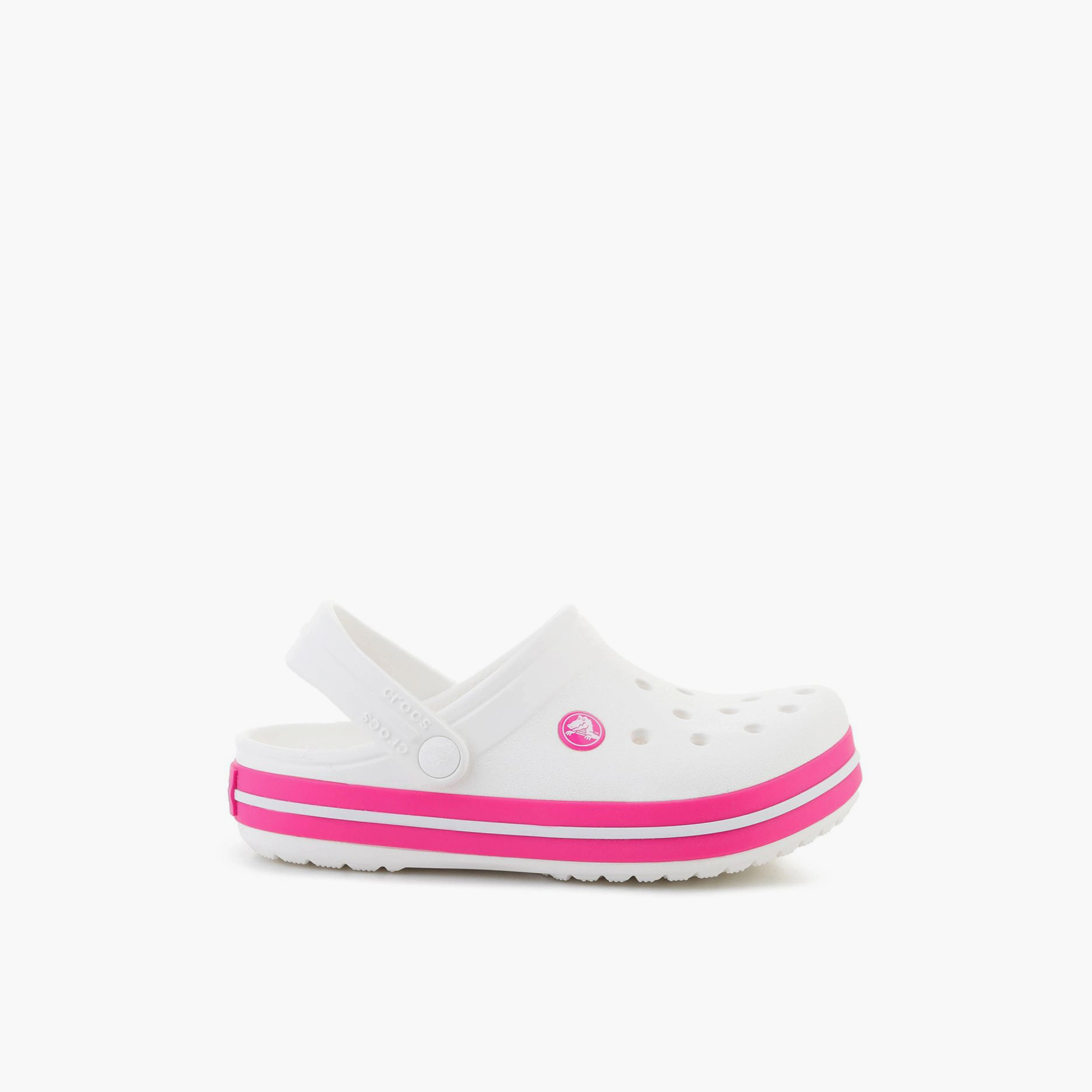 Crocs Girl's Back Strap Crocband Clogs | 207006-6WU-girls-shoes-flipflopsandslides-image-6
