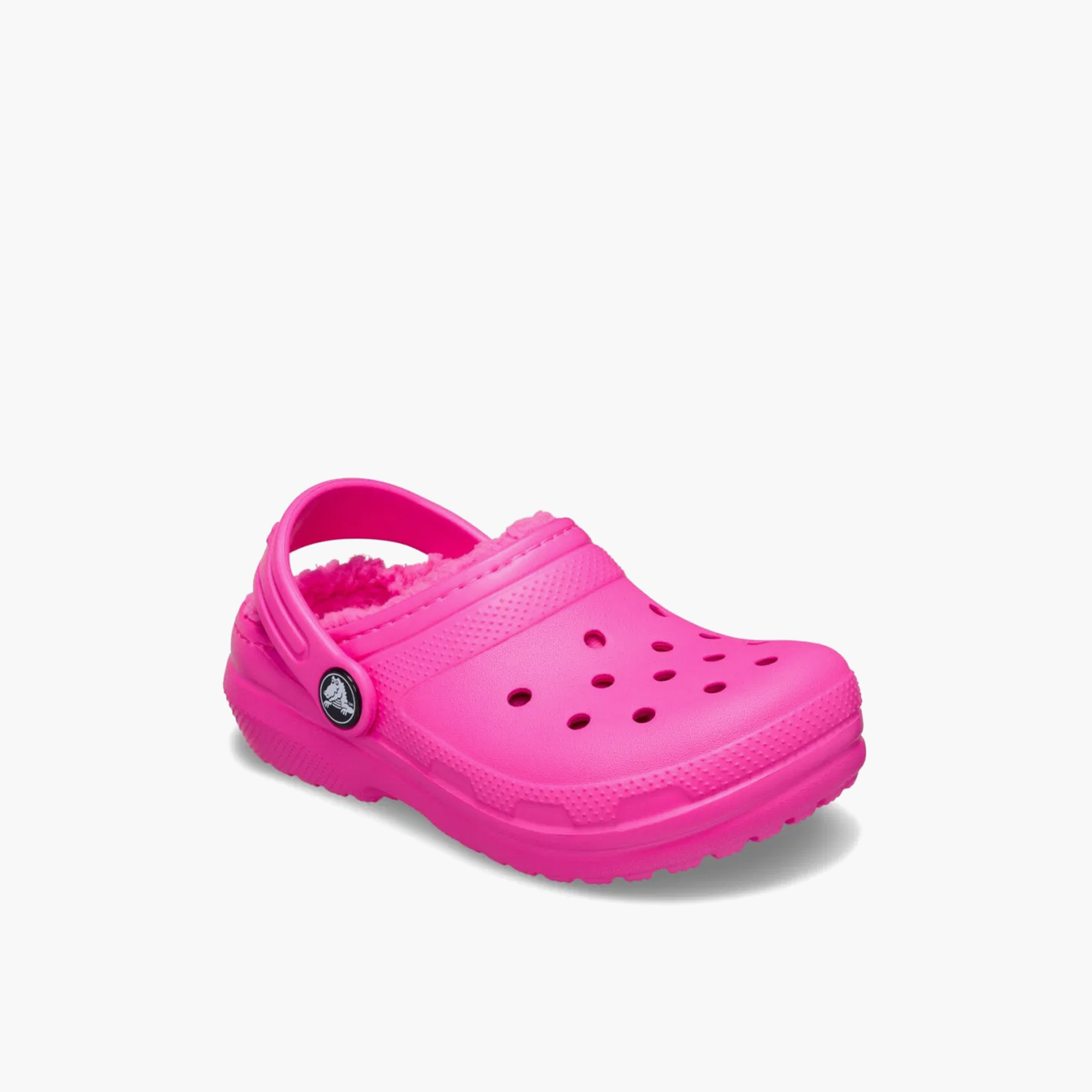 Crocs Girl's Back Strap Classic Lined Clogs | 207009-6XR-girls-shoes-flipflopsandslides-image-2