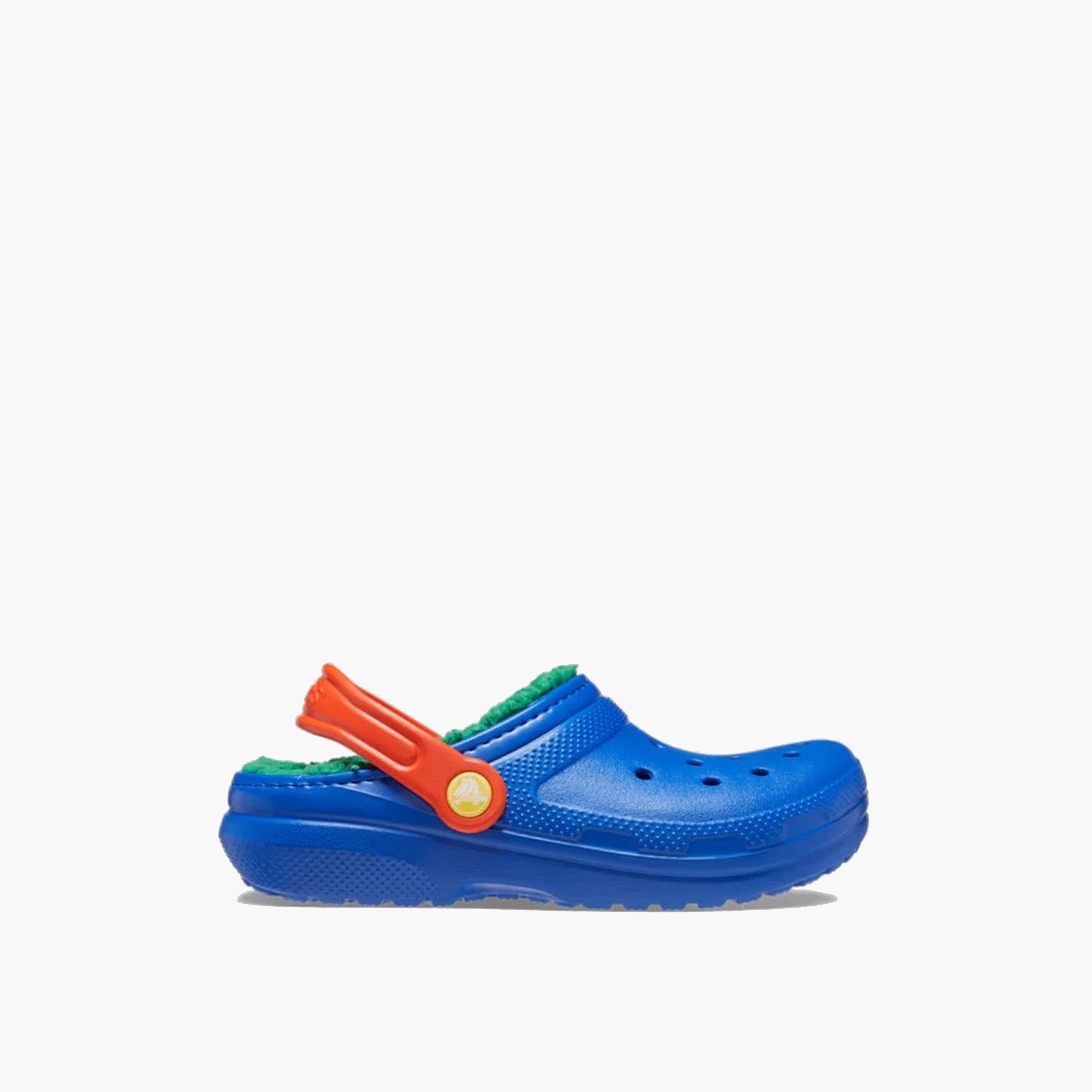 Crocs Kids Unisex Slip On Classic Lined K Clogs | 207010-4LB-boys-shoes-sandals-image-4