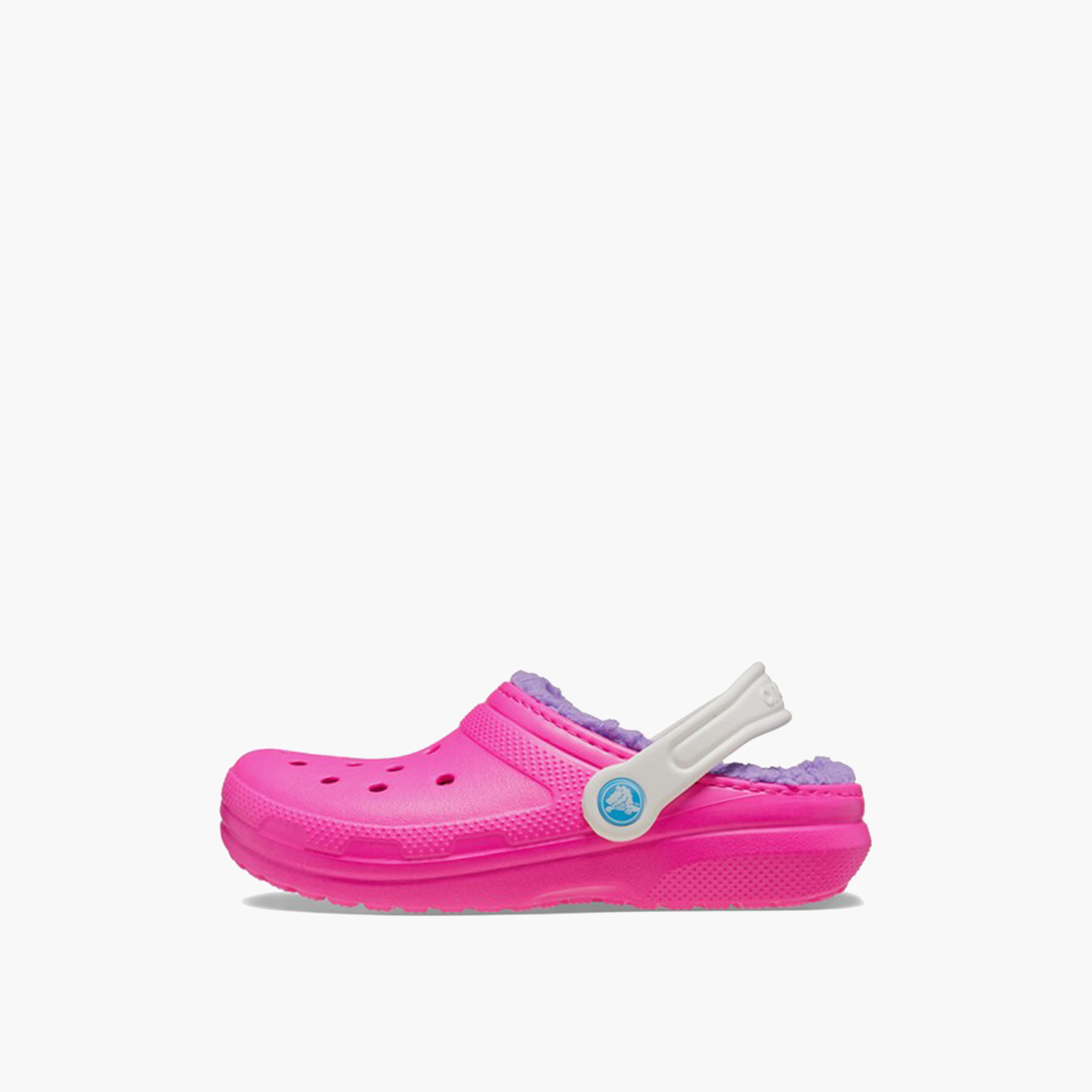 Crocs Girl's Slip On Classic Lined K Clogs | 207010-6TX-women-shoes-flipflopsandslides-image-6