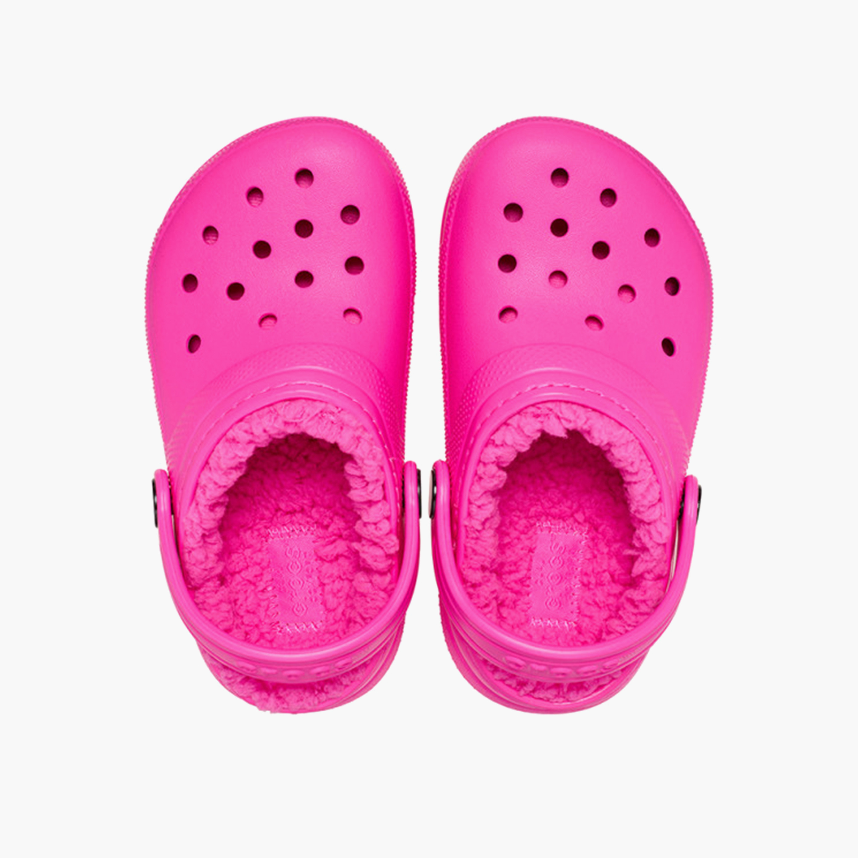 Crocs Girl's Back Strap Classic Lined Clogs | 207010-6XR-girls-shoes-flipflopsandslides-image-2
