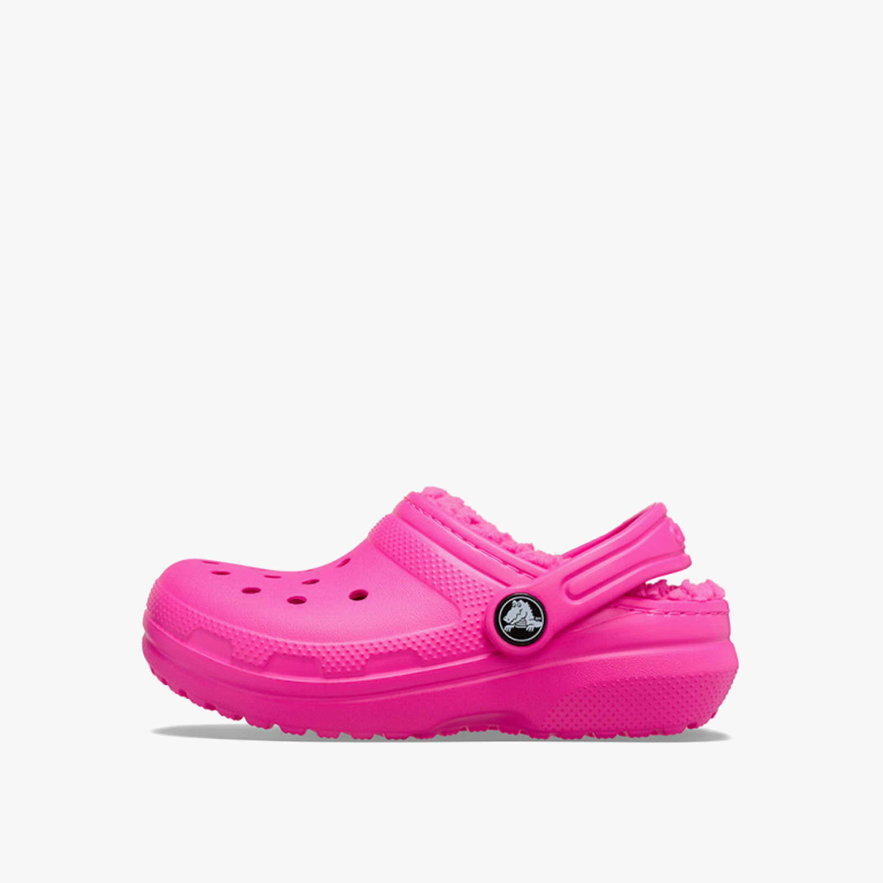 Crocs Girl's Back Strap Classic Lined Clogs | 207010-6XR-girls-shoes-flipflopsandslides-image-6