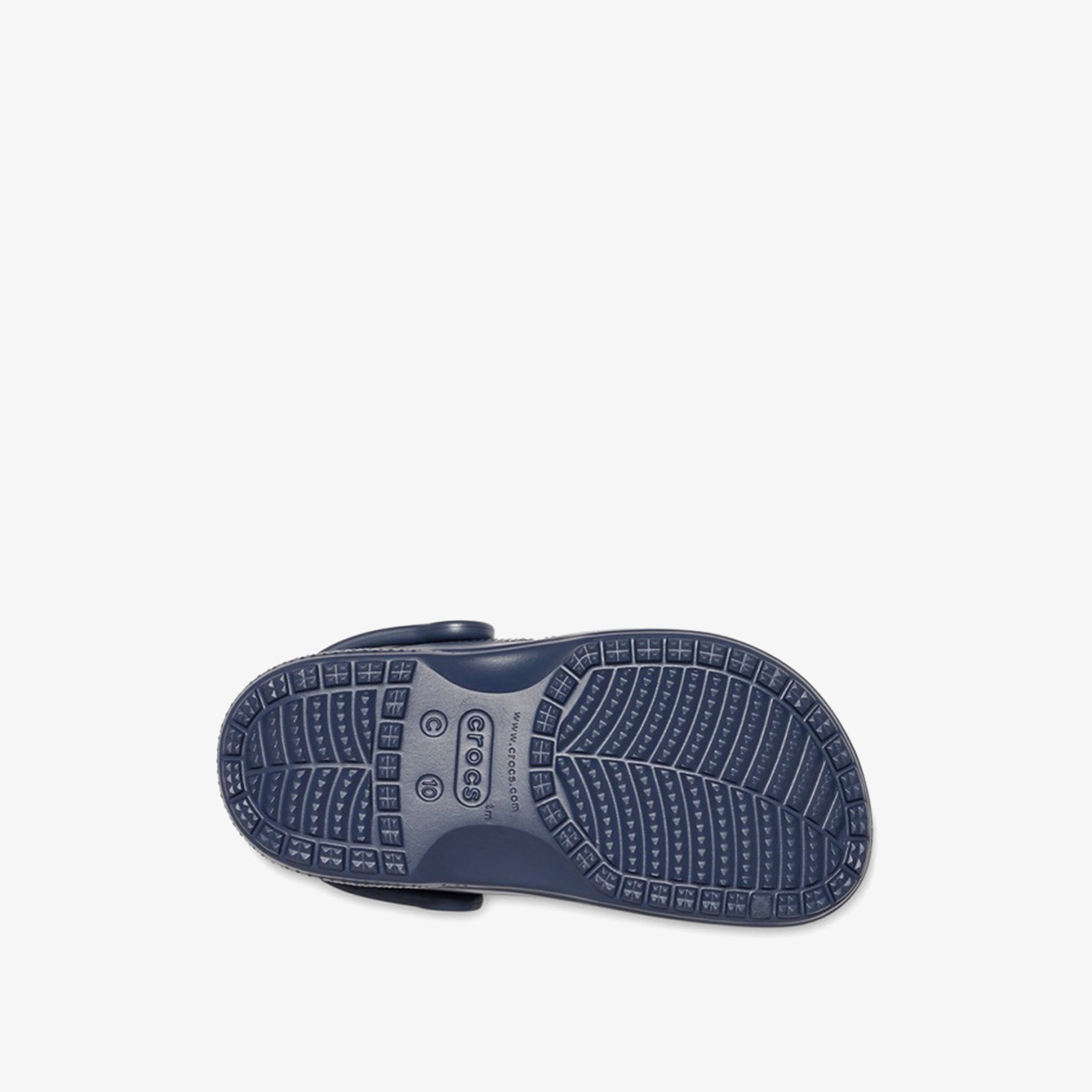 Crocs Kids Navy Blue Back Strap Cut Out Detail Baya Clogs-boys-shoes-sandals-image-5