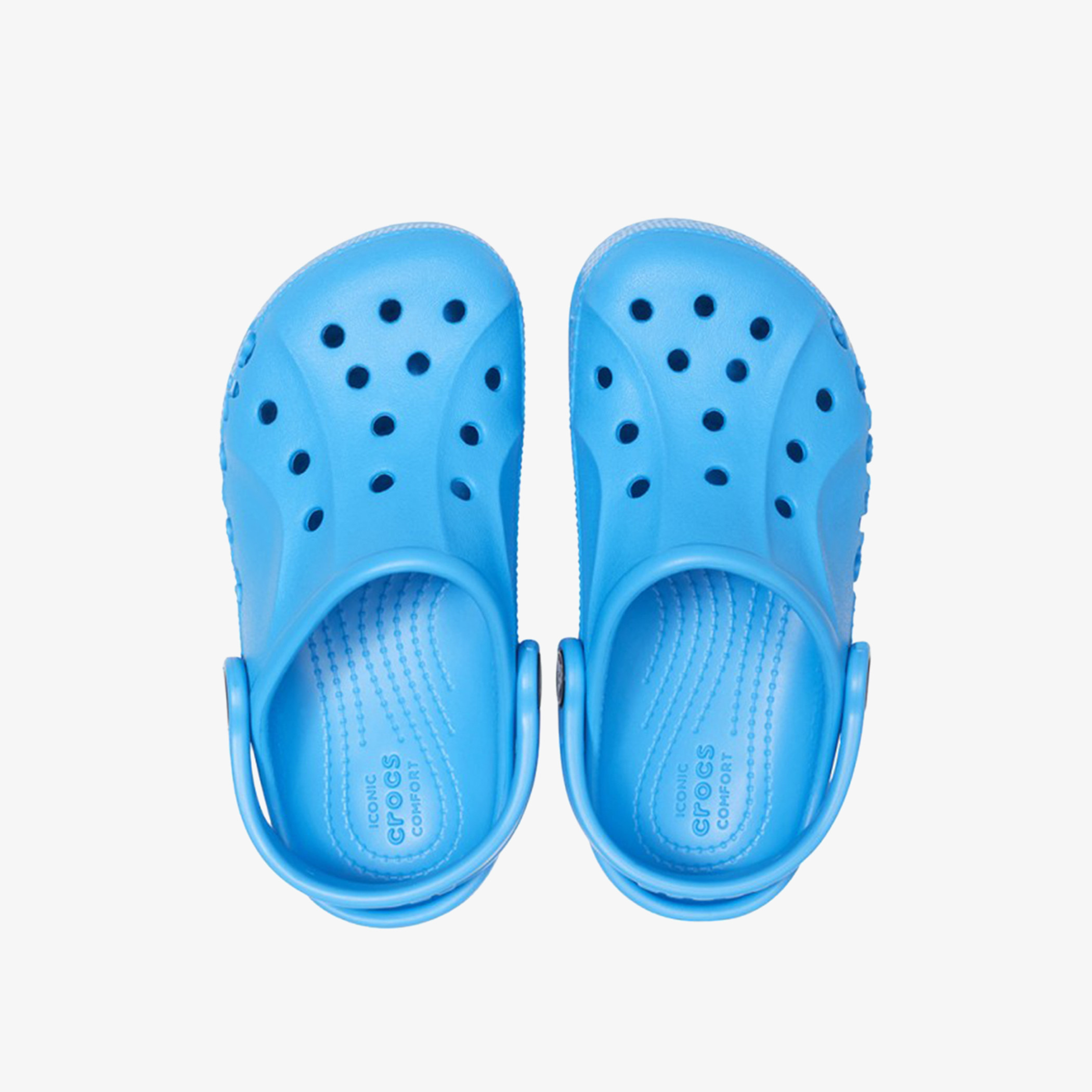 Crocs Kids Blue Back Strap Cut Out Detail Baya Clogs-baby-boys-shoes-sandals-image-2