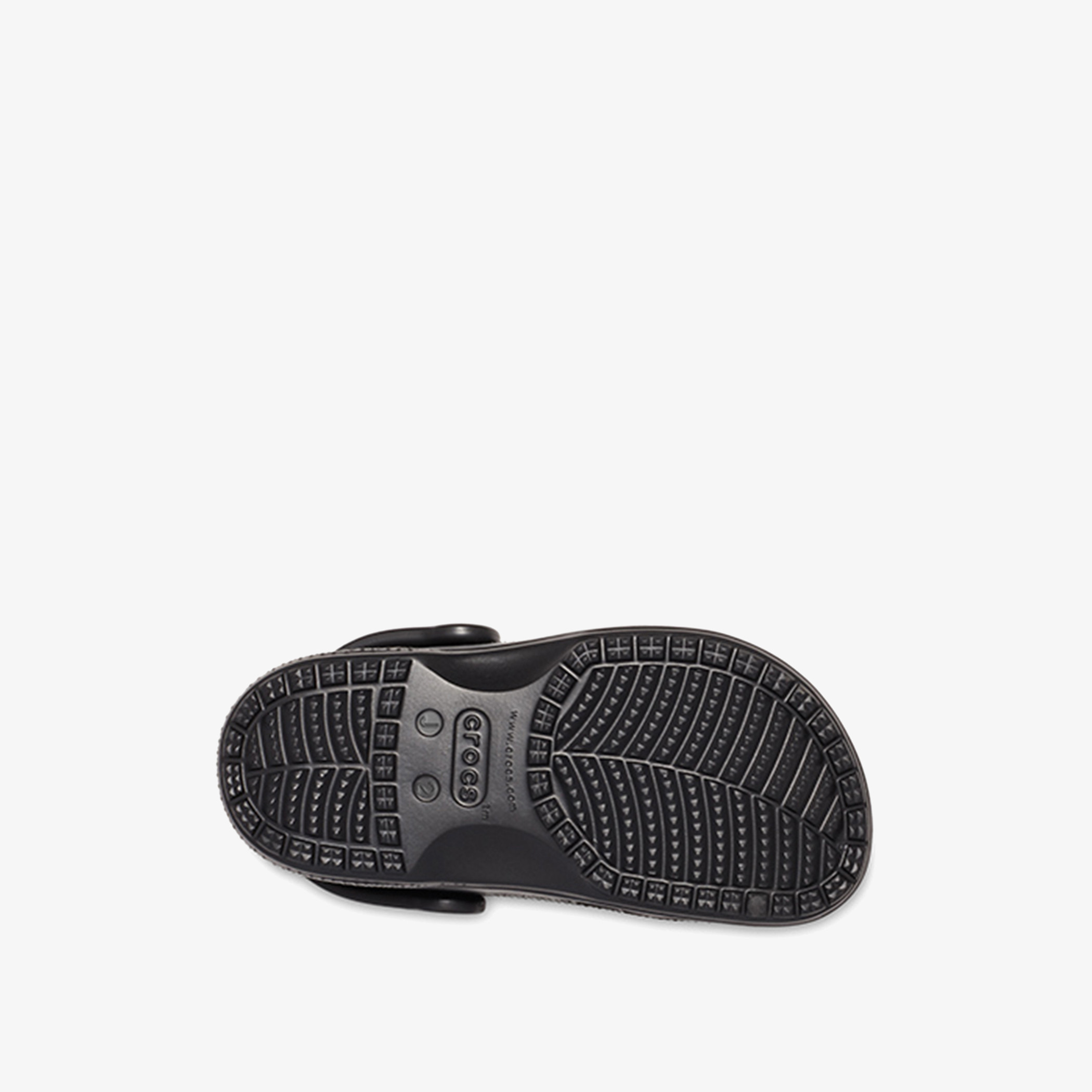 Crocs Kids Black Back Strap Cut Out Detail Baya Clogs-boys-shoes-sandals-image-6