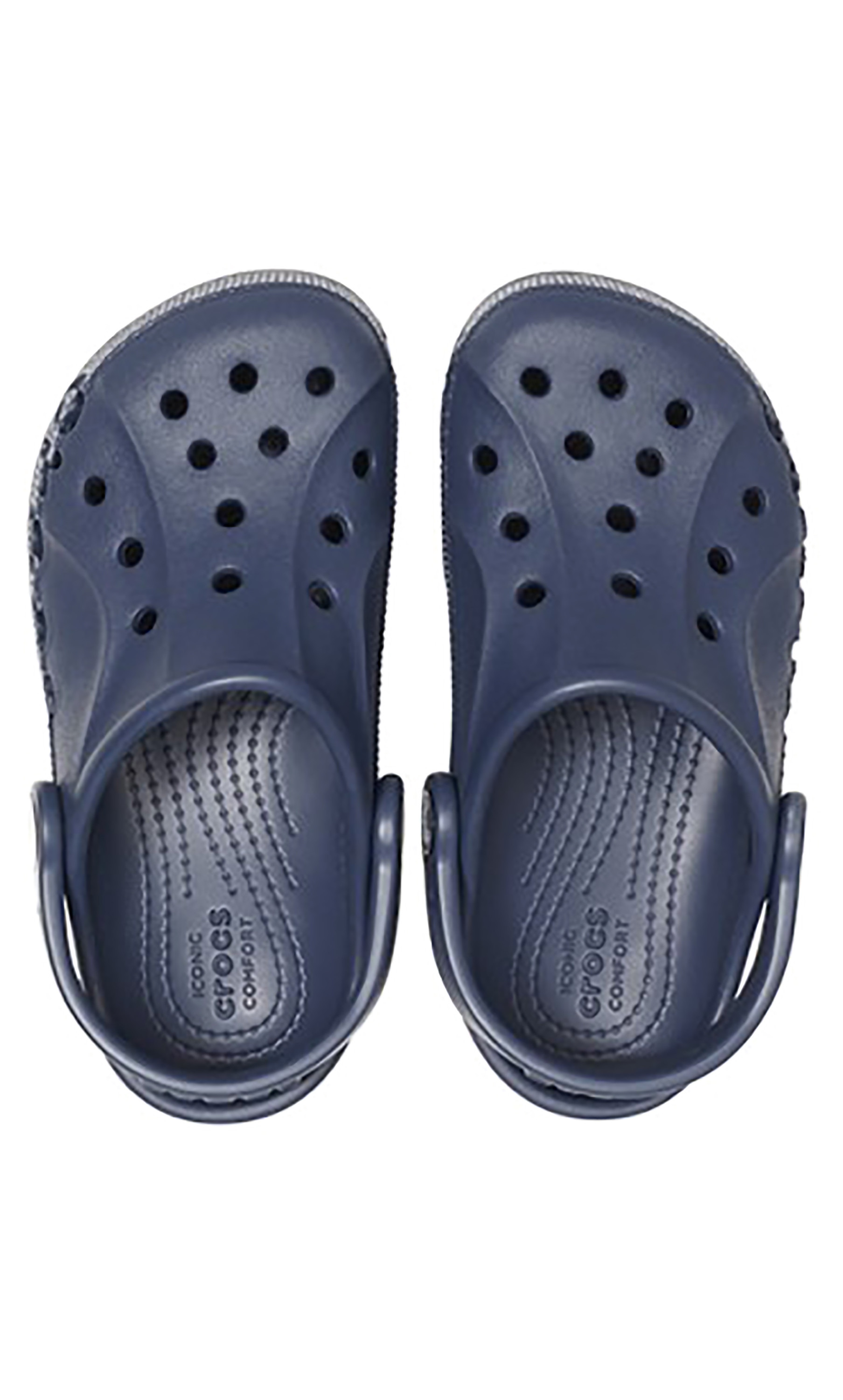 قبقاب كلاسيكي من كروكس بايا للأطفال مزين بفتحات مع لون أزرق كحلي-boys-shoes-sandals-image-4