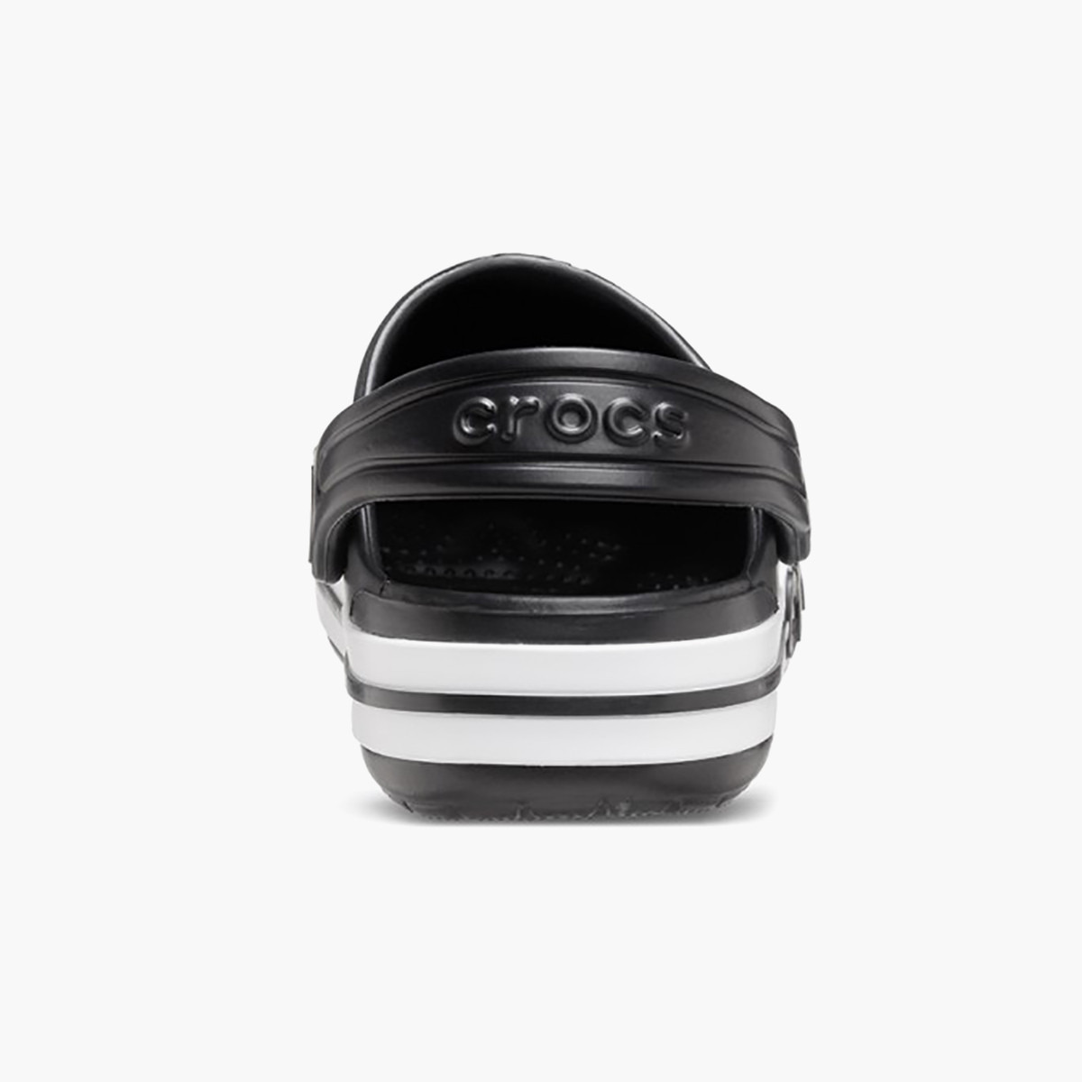 Crocs Toddler Black Round Toe Cut Out Detail Bayaband Clogs-girls-shoes-sandals-image-7