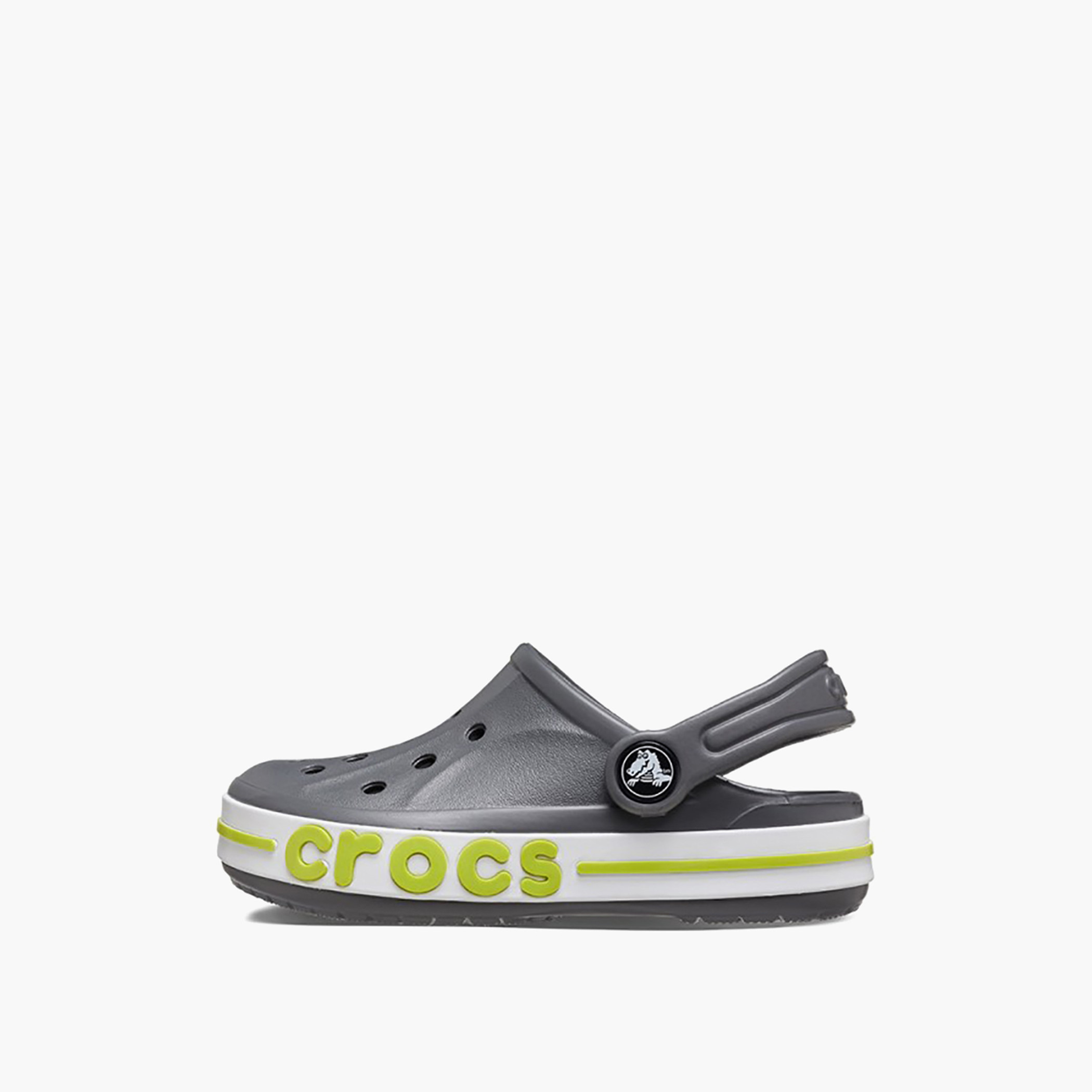 قباقيب كروكس بايابند رمادي بمقدمة دائرية للأطفال-boys-shoes-sandals-image-4
