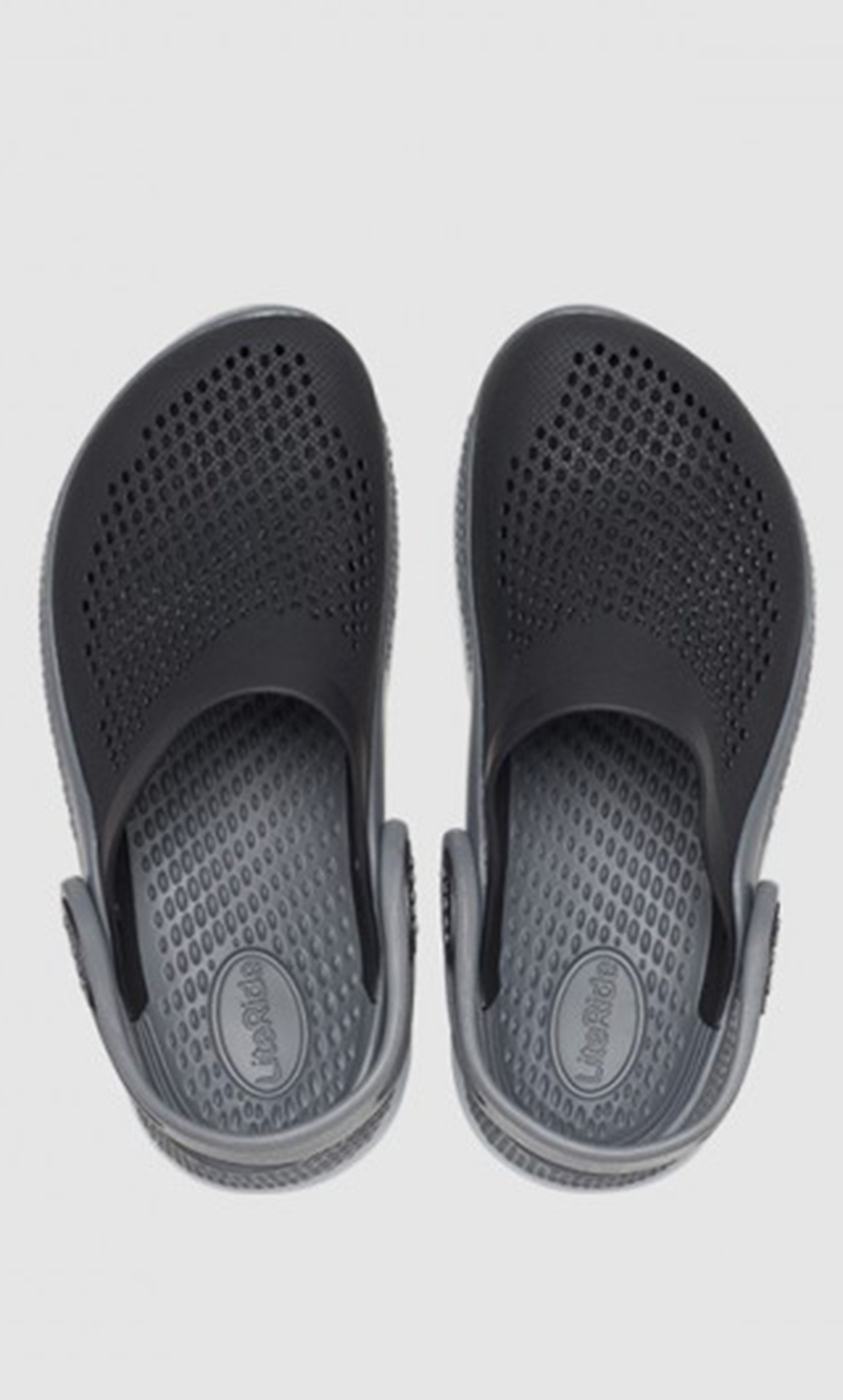 Crocs Kids Grey Literide 360 Perforated Clogs-boys-shoes-sandals-image-5