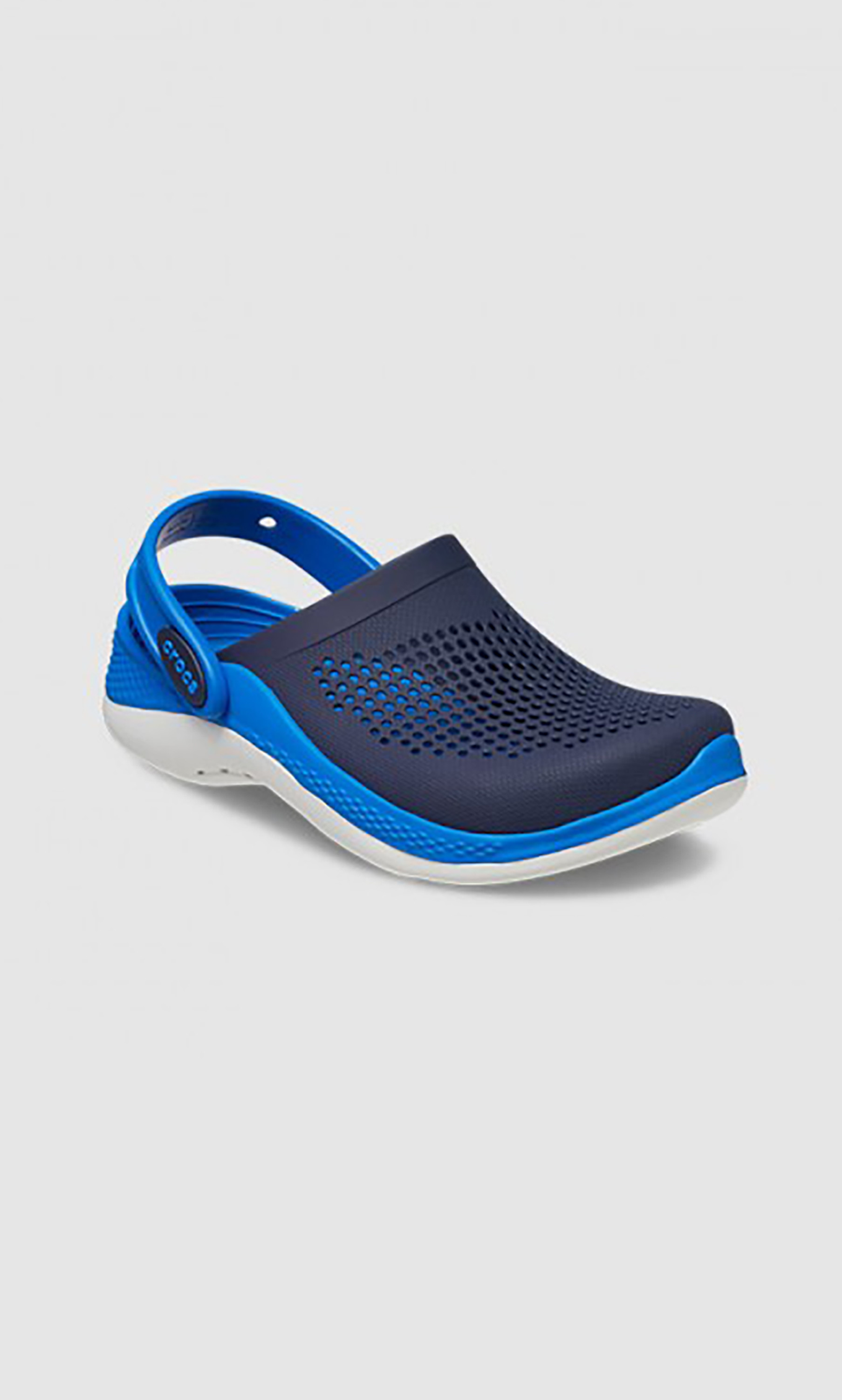 شبشب كروكس مثقب أزرق كحلي ليرايد 360 للأطفال-boys-shoes-sandals-image-3