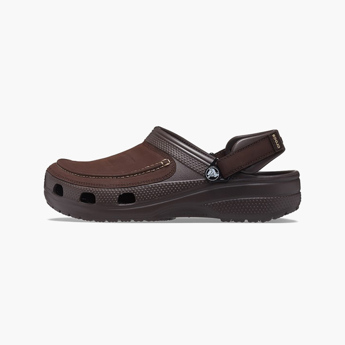 قباقيب كروكس بني بمقدمة دائرية غير رسمي للرجال-men-shoes-flipflopsandslides-image-3