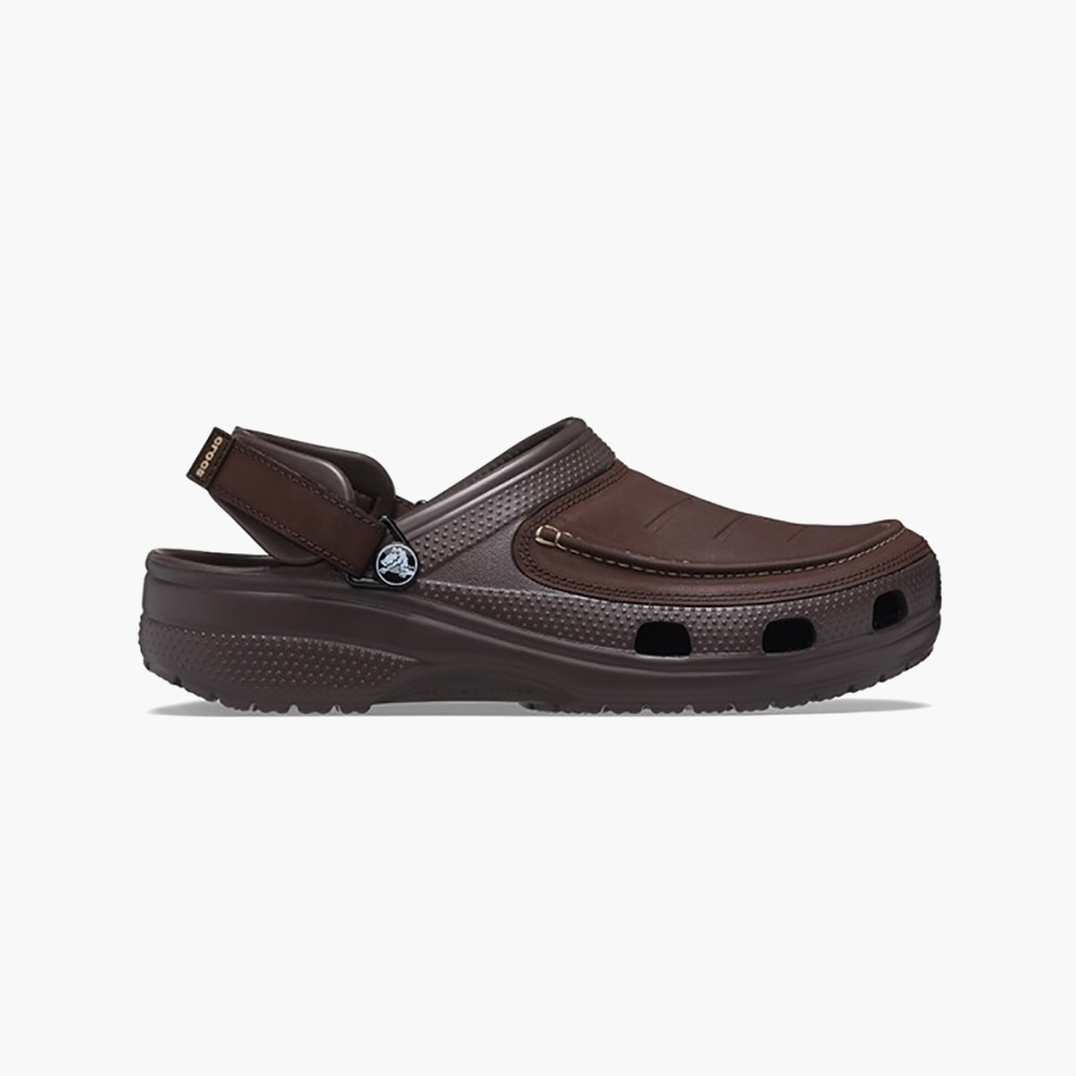 قباقيب كروكس بني بمقدمة دائرية غير رسمي للرجال-men-shoes-flipflopsandslides-image-4