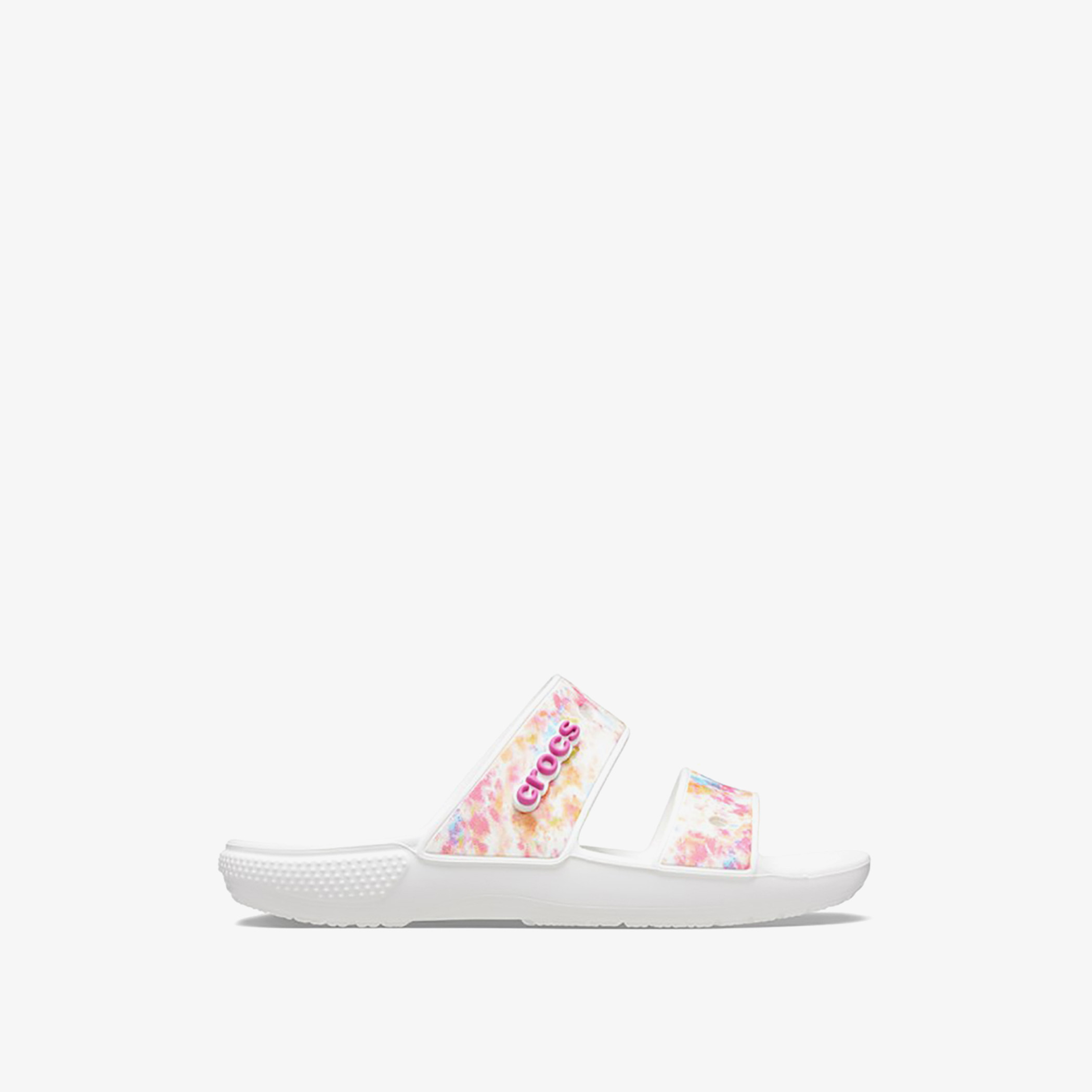 كروكس كلاسيك صنادل بيضاء مفتوحة القدم للجنسين-women-shoes-sandals-flats-image-3