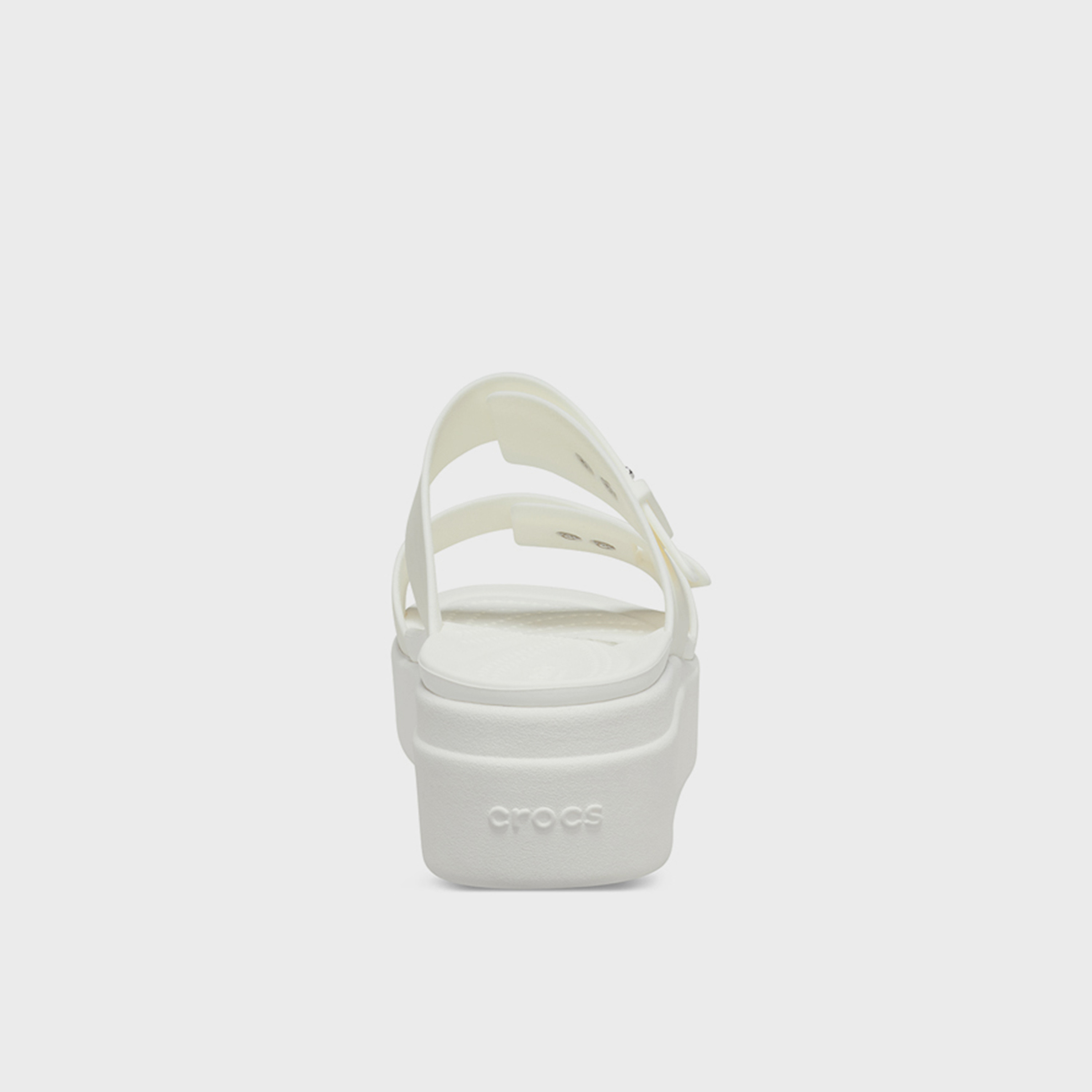 Crocs Women's Slip On Brooklyn Buckle Low Wedge Slide Sandals | 207431-0WV-women-shoes-sandals-flats-image-6