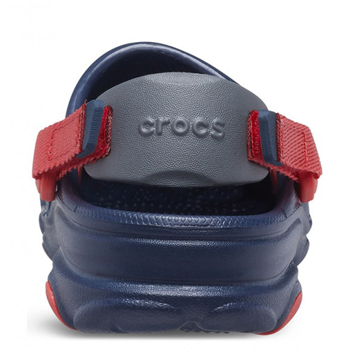 Crocs Kids Navy Blue Round Toe Cut Out Detail Classis All Terrain Clogs-girls-shoes-sandals-image-5