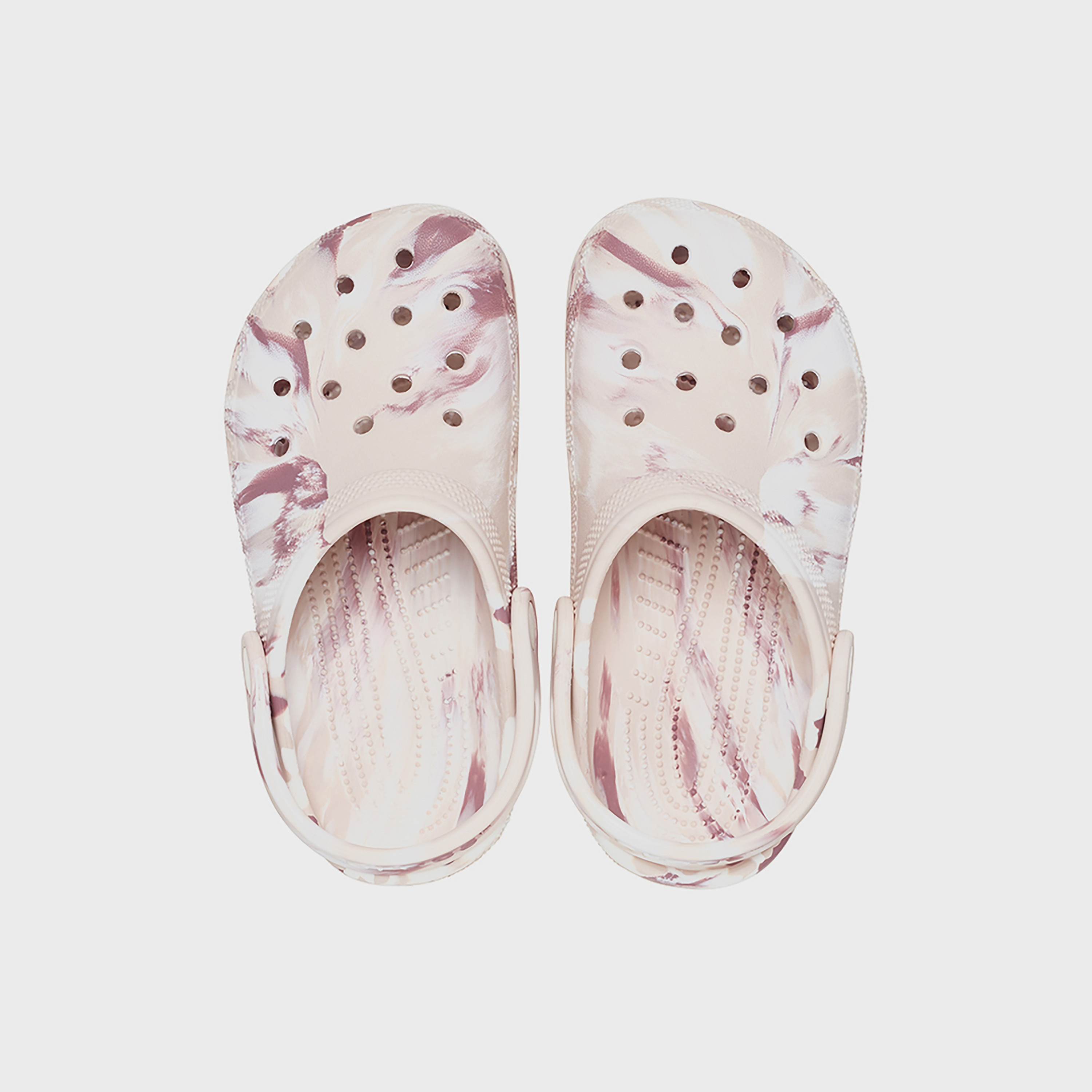  207464-3UF | قبقاب كلاسيكي من كروكس للأطفال مزين بفتحات رخامية مع حزام خلفي-boys-shoes-sandals-image-17
